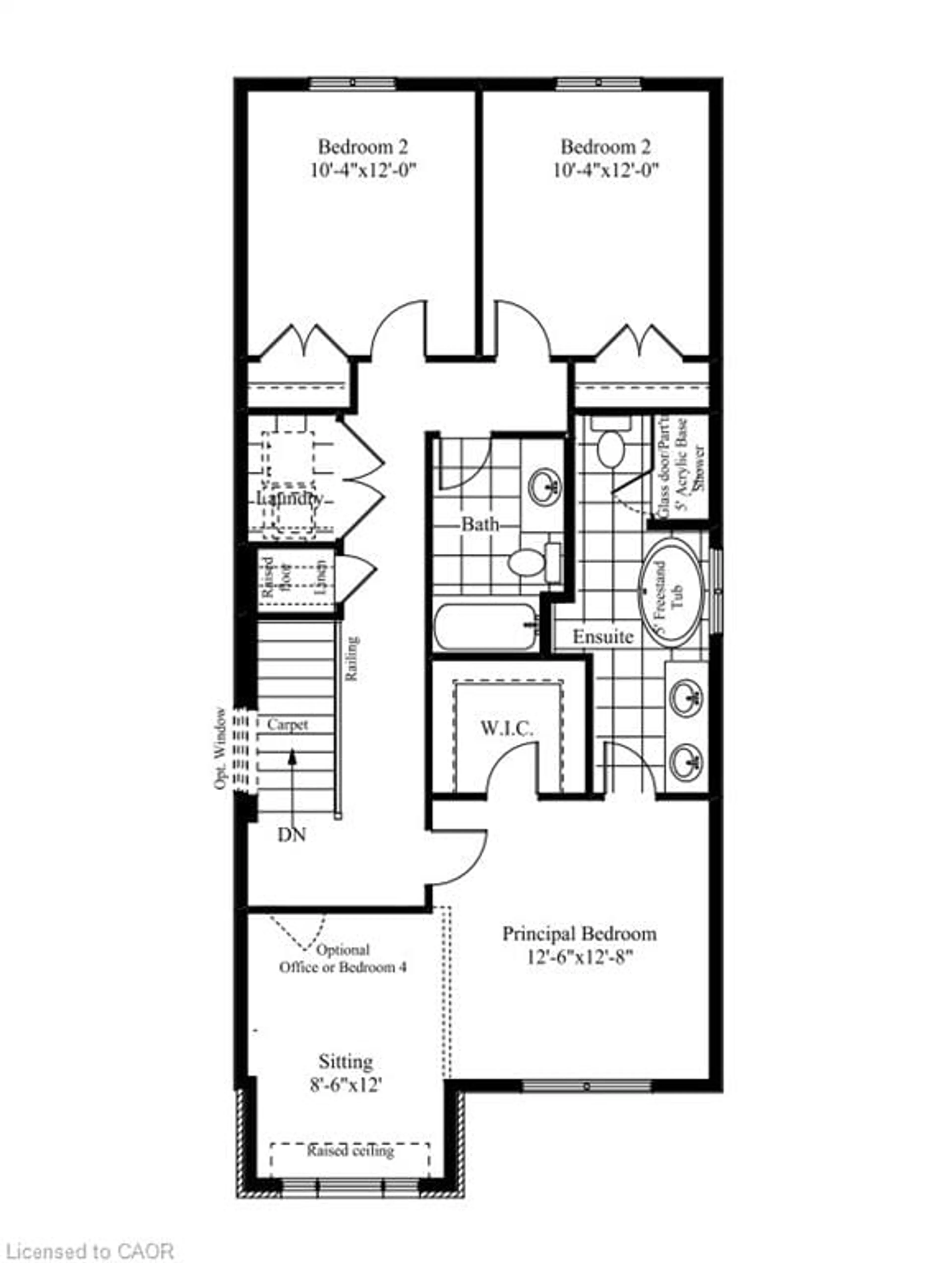 Floor plan for 73 Jacob Detweiller Dr #Lot 78, Kitchener Newfoundland and Labrador A1A 1A1