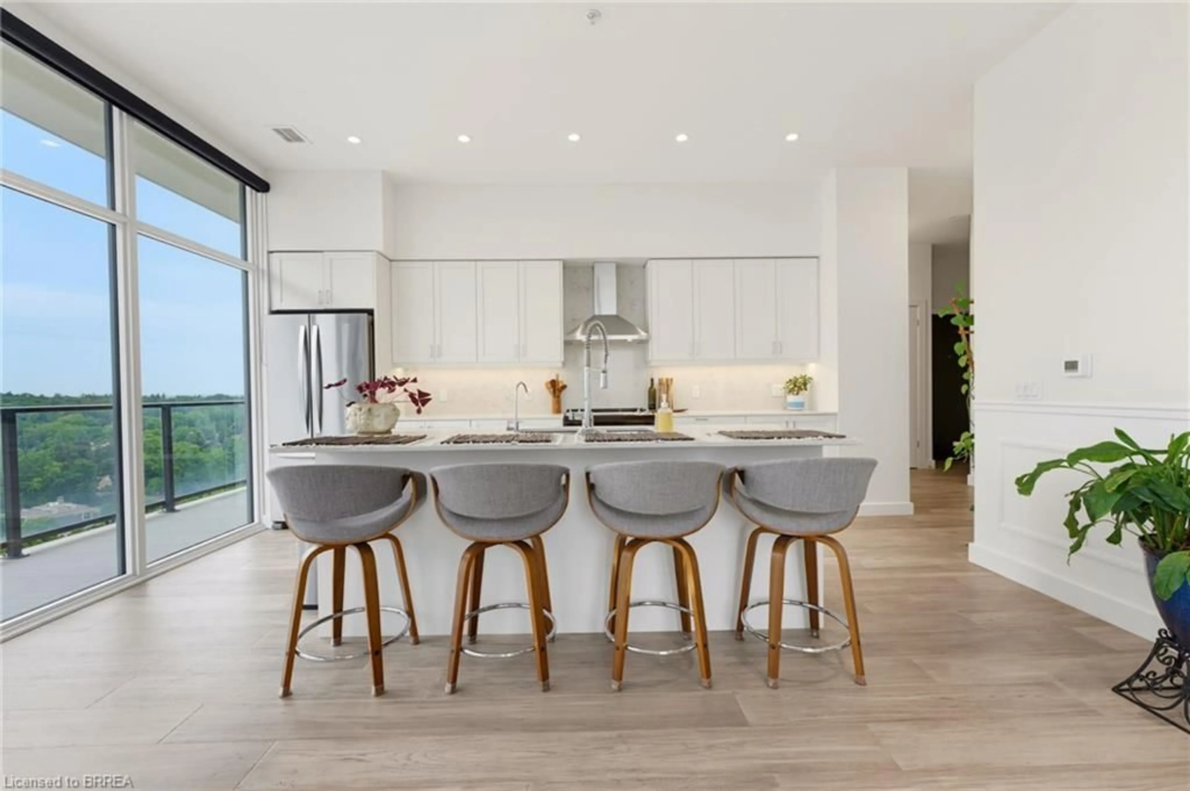 Open concept kitchen, unknown for 50 Grand Ave #1802, Cambridge Ontario N1S 0C2