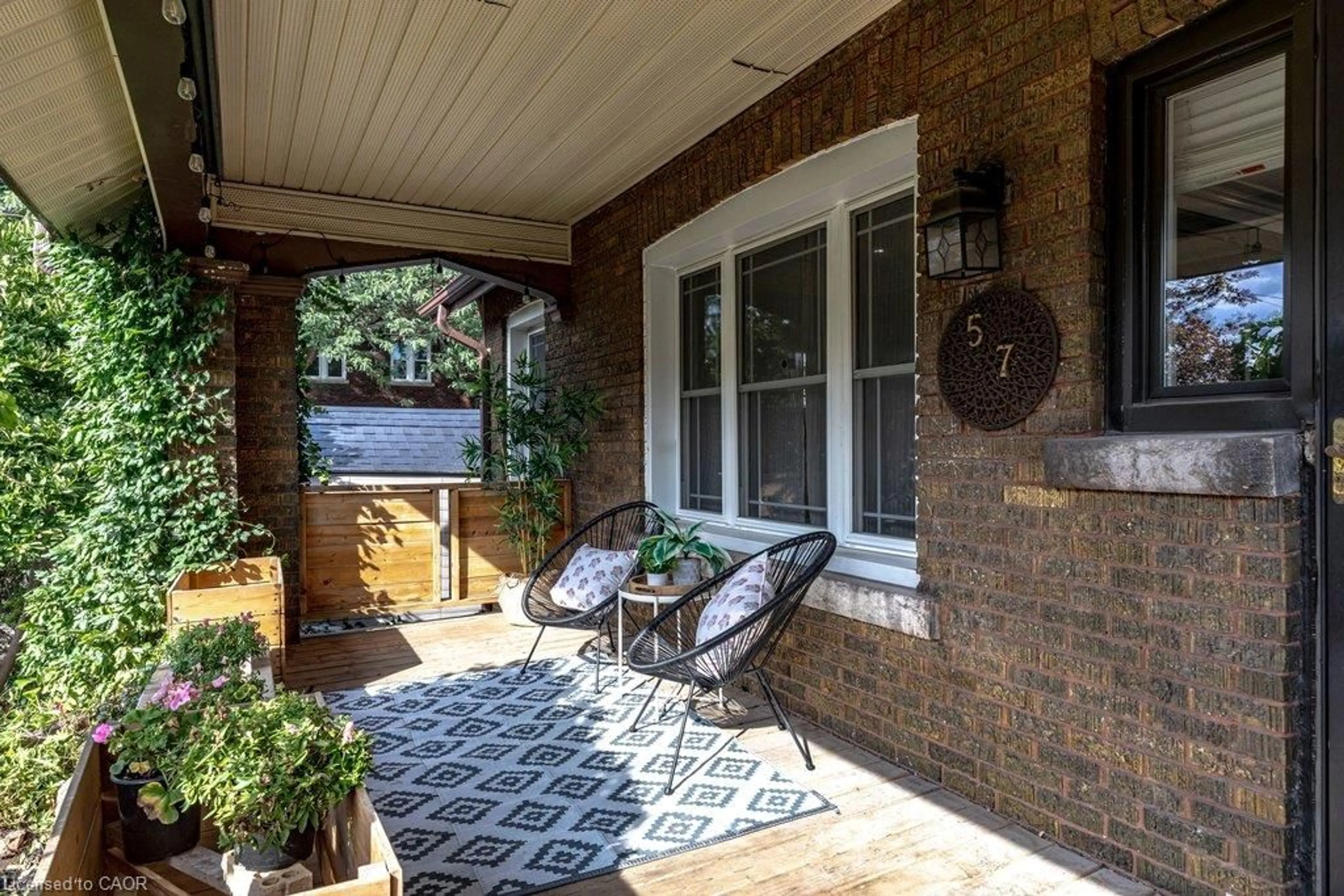 Patio, street for 57 Balsam Ave, Hamilton Ontario L8M 3B2