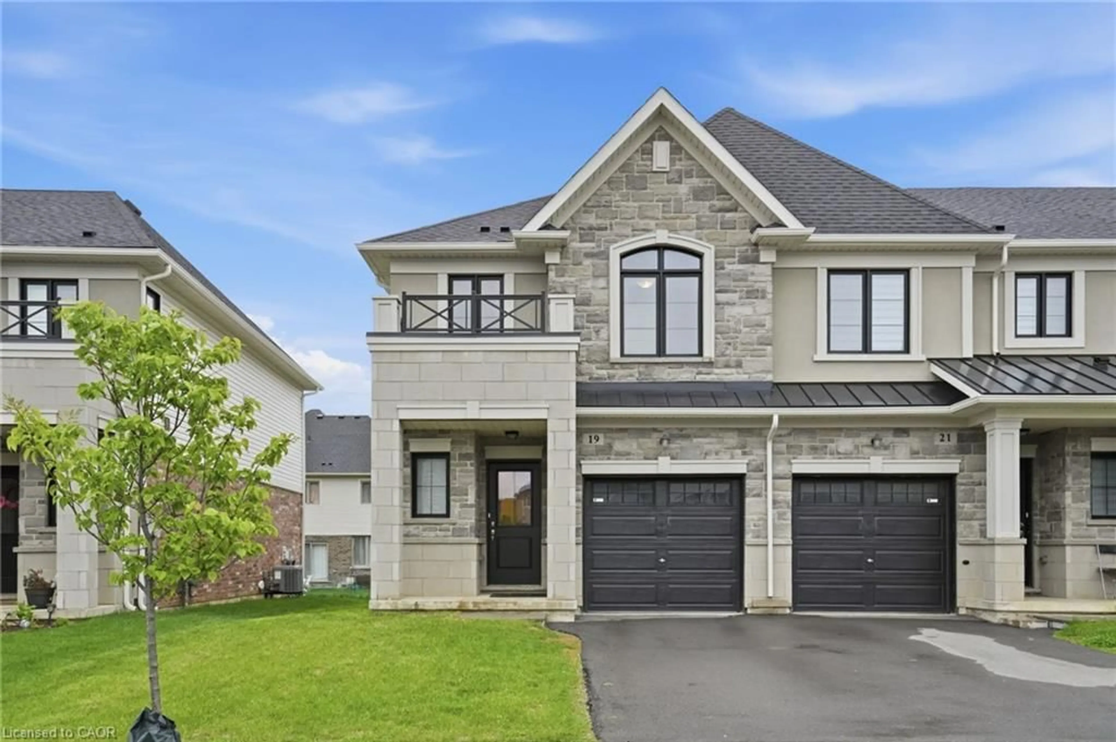 Home with brick exterior material, street for 19 Mia Dr, Hamilton Ontario L9B 0K1