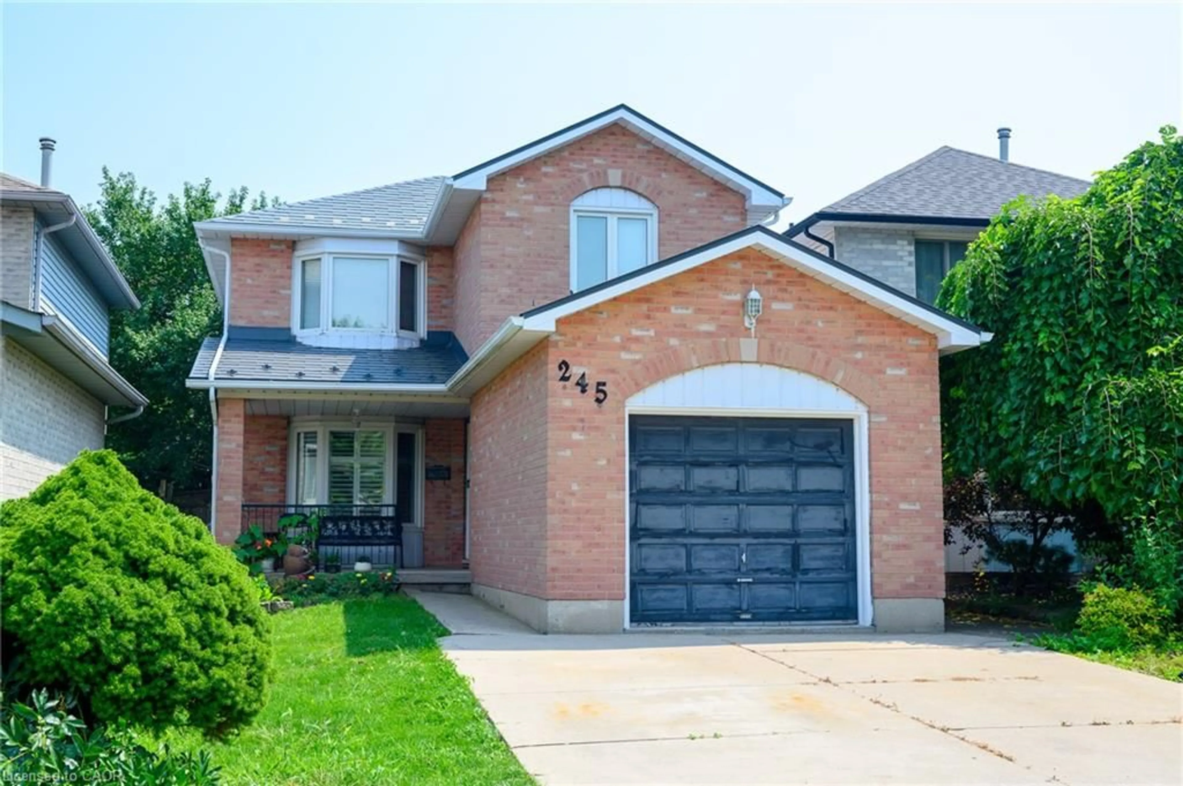 Home with brick exterior material, street for 245 Acadia Dr, Hamilton Ontario L8W 3L1