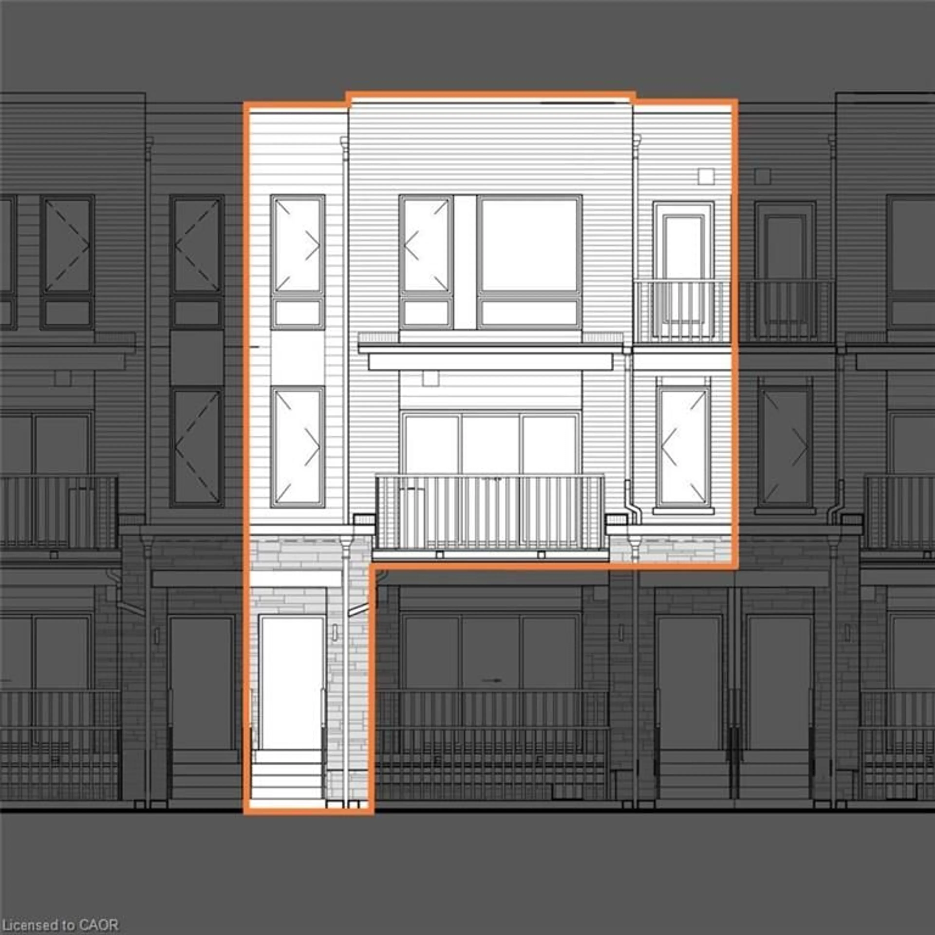 Floor plan for 525 Erinbrook Dr #B046, Kitchener Ontario N2E 0L4