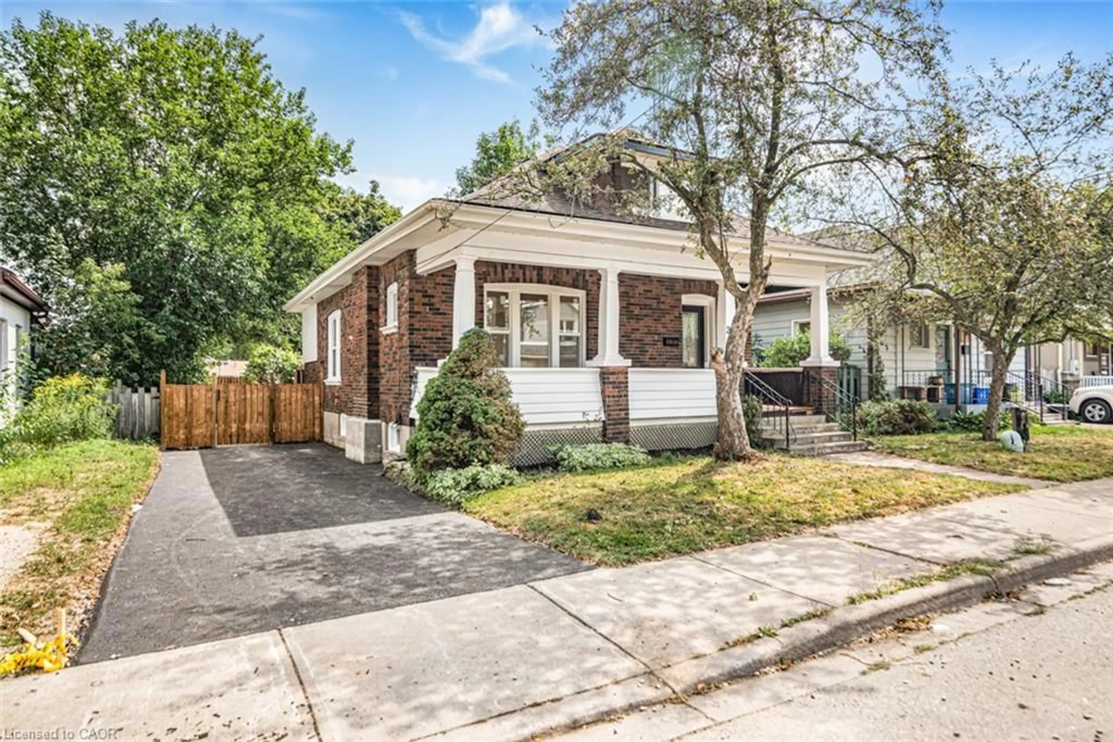 Home with brick exterior material, street for 203 Brock St, Brantford Ontario N3S 5W8