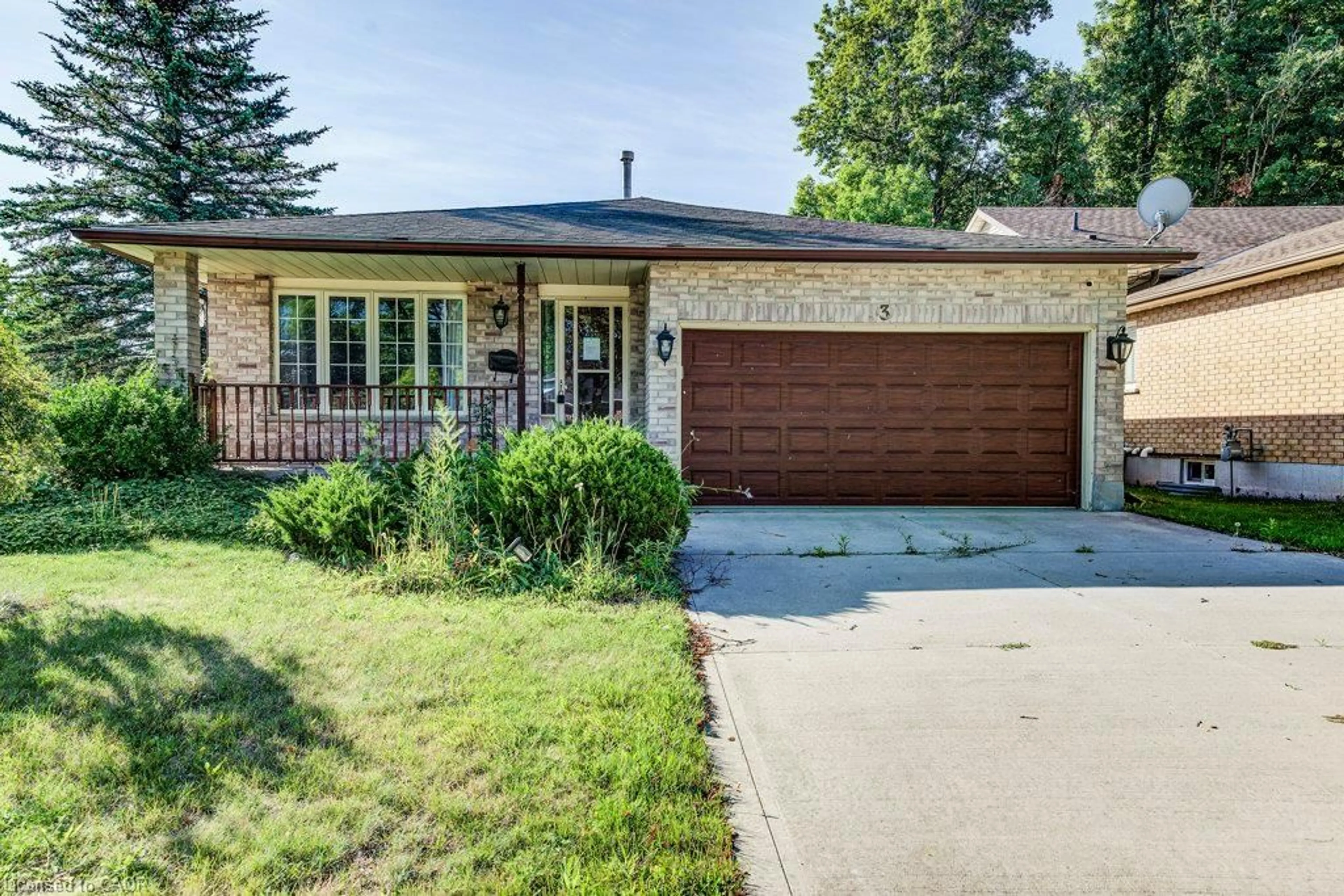 Home with brick exterior material, street for 3 Cora Dr, Kitchener Ontario N2N 3C6