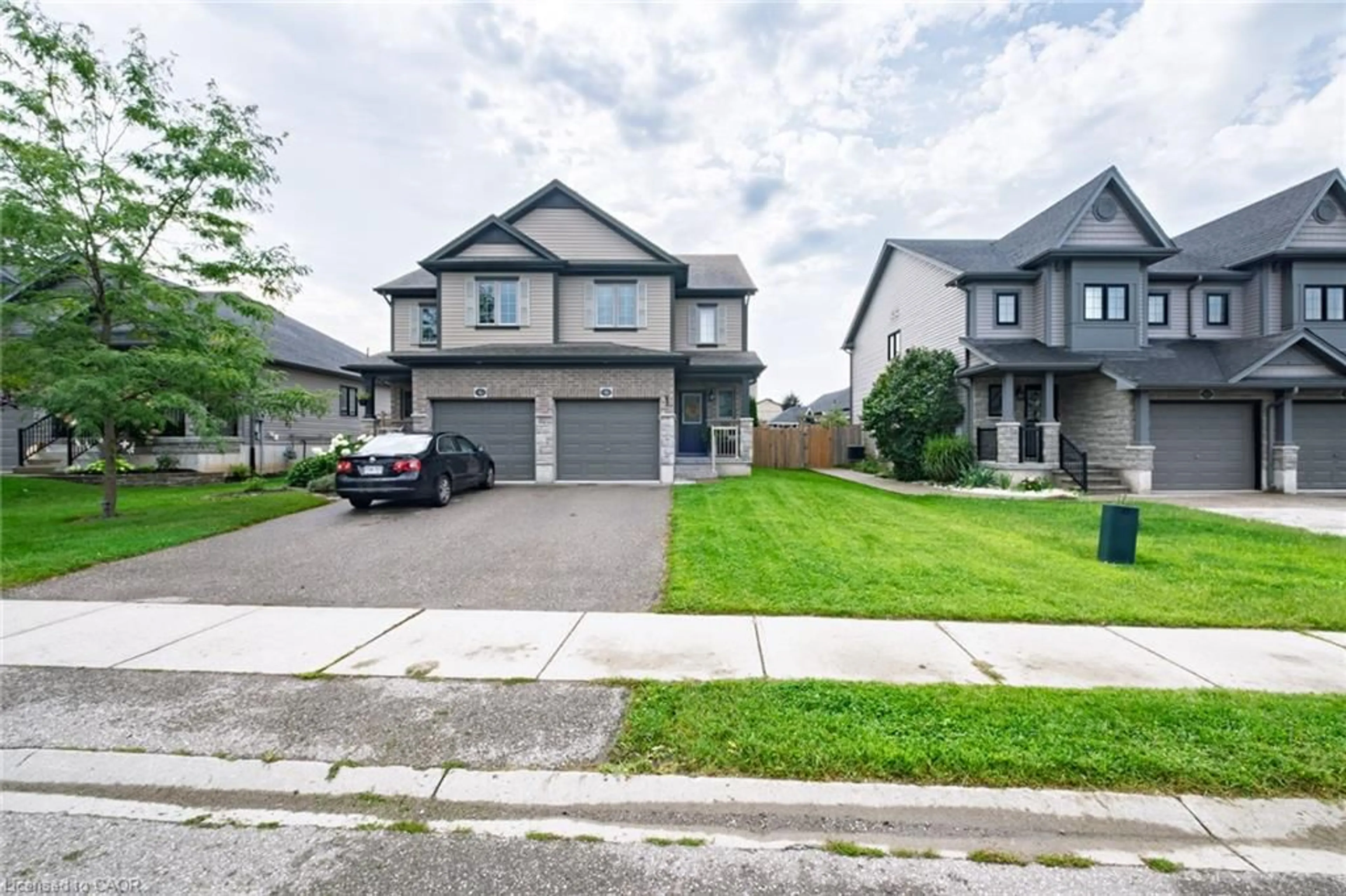 A pic from outside/outdoor area/front of a property/back of a property/a pic from drone, street for 8 Basswood Rd, Simcoe Ontario N3Y 0E1