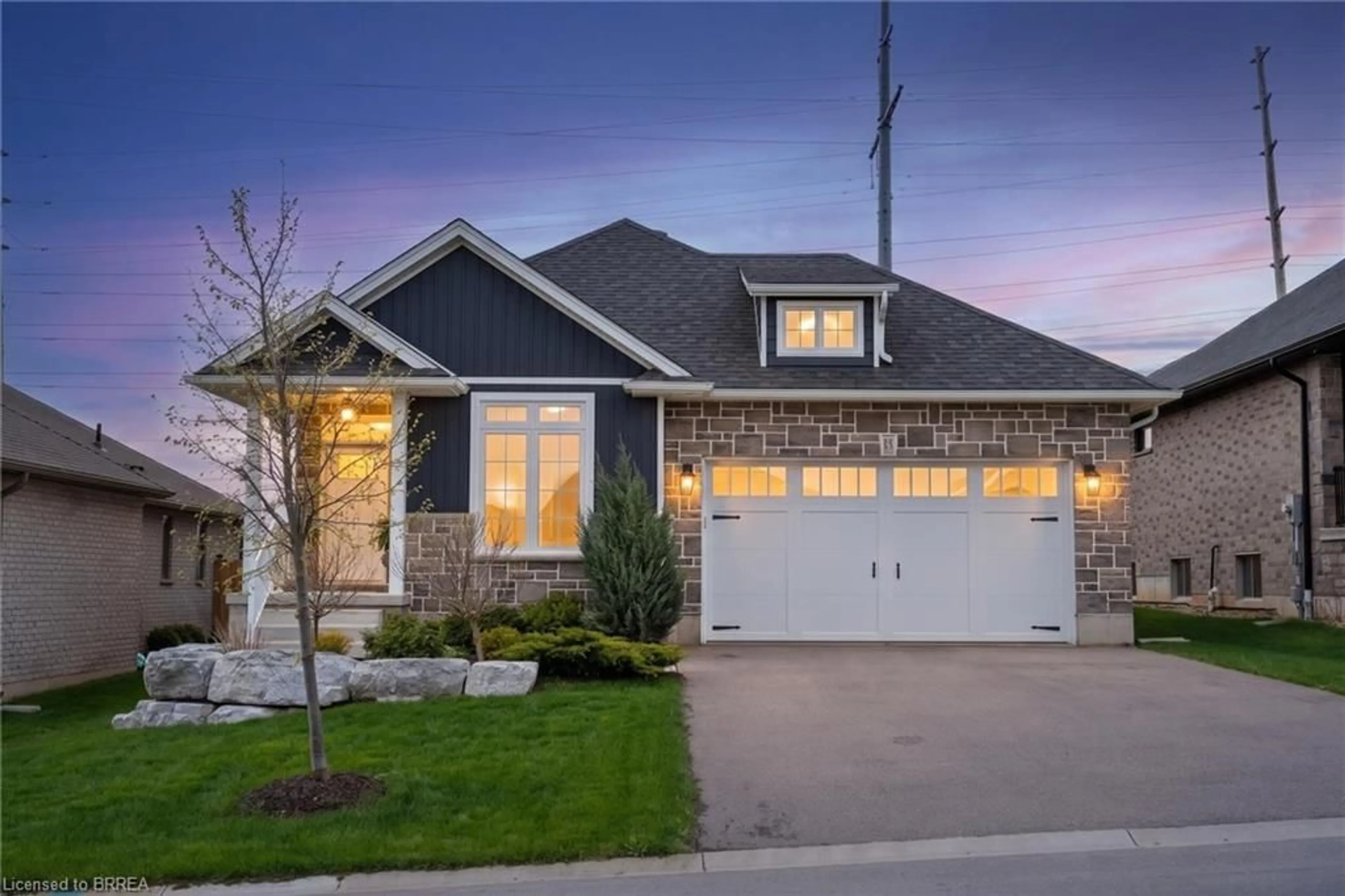 Home with brick exterior material, street for 13 Masters Lane, Paris Ontario N3L 0H3