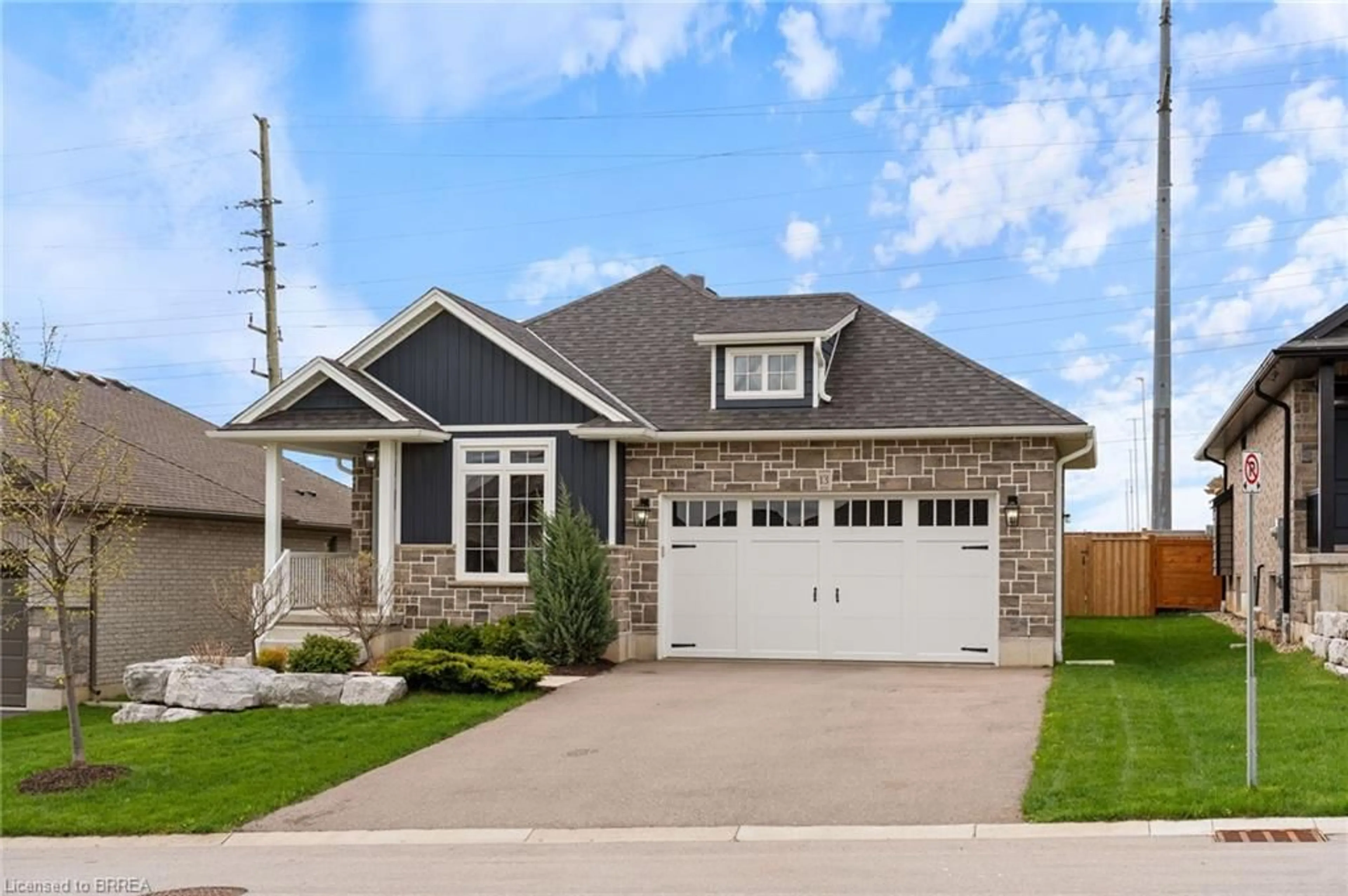 Home with brick exterior material, street for 13 Masters Lane, Paris Ontario N3L 0H3