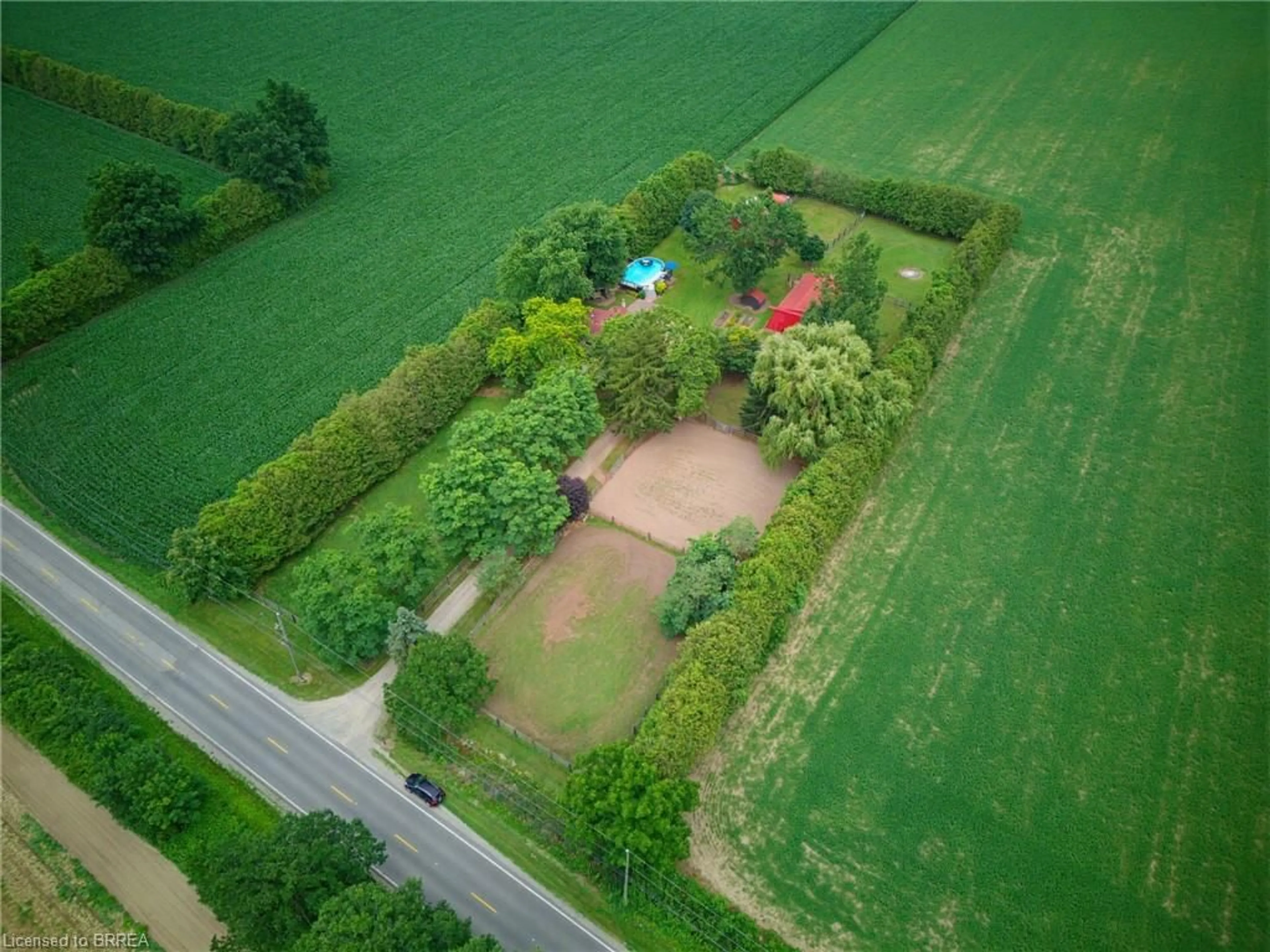A pic from outside/outdoor area/front of a property/back of a property/a pic from drone, unknown for 87 Norwich Rd, Scotland Ontario N0E 1R0