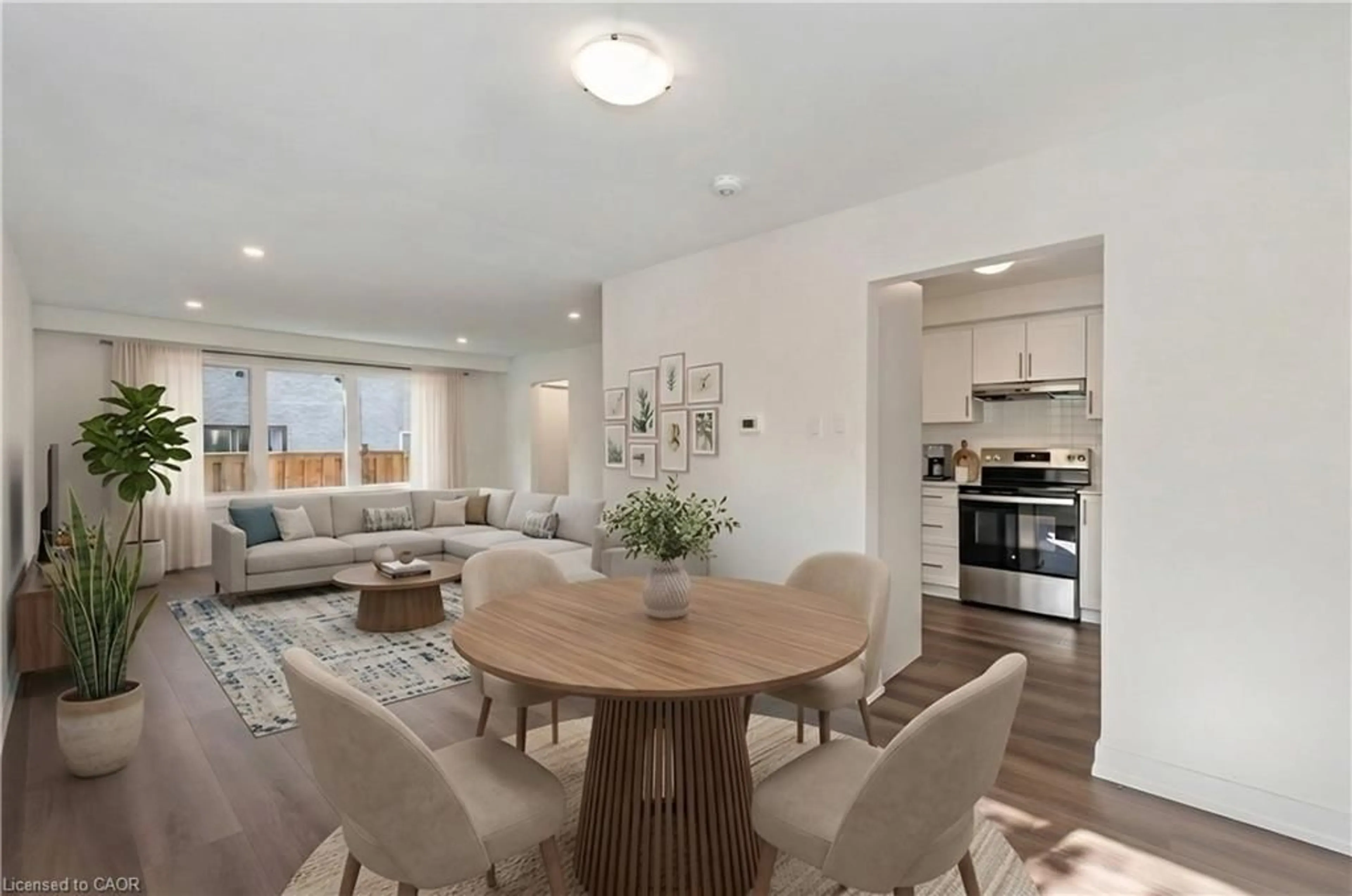 Open concept kitchen, unknown for 108 & 110 Delawana Dr, Hamilton Ontario L8E 1G4