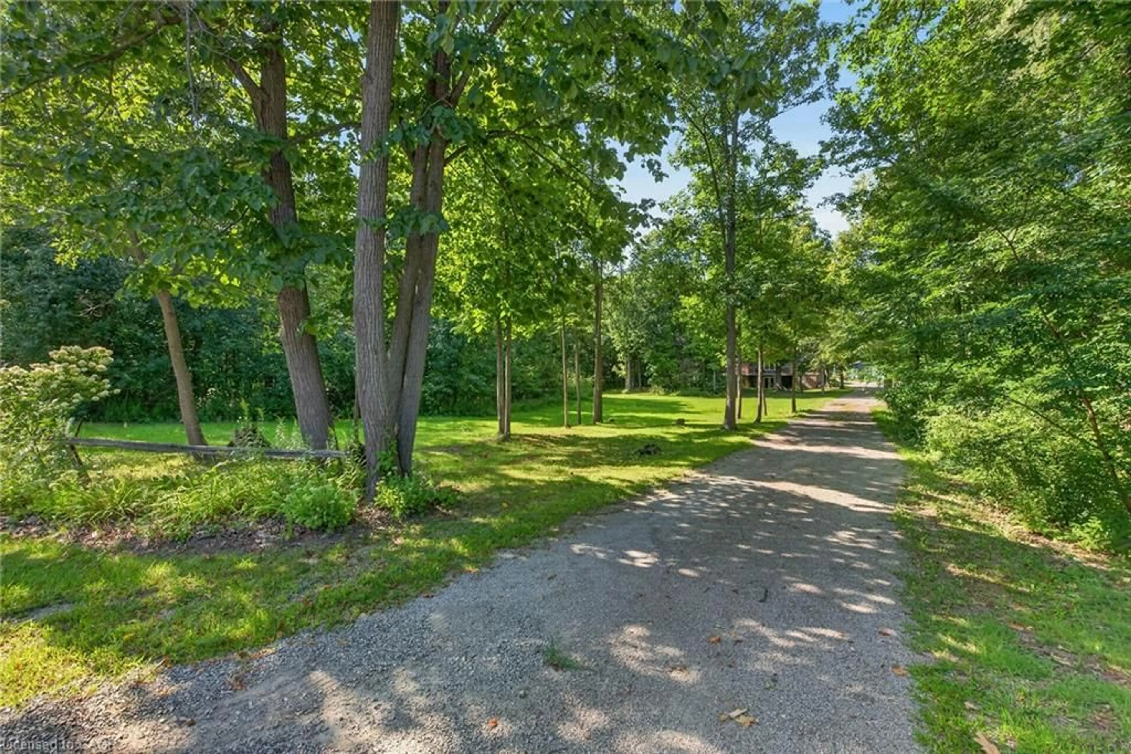 Patio, forest/trees view for 147 Concession 1 Rd, Cayuga Ontario N0A 1E0