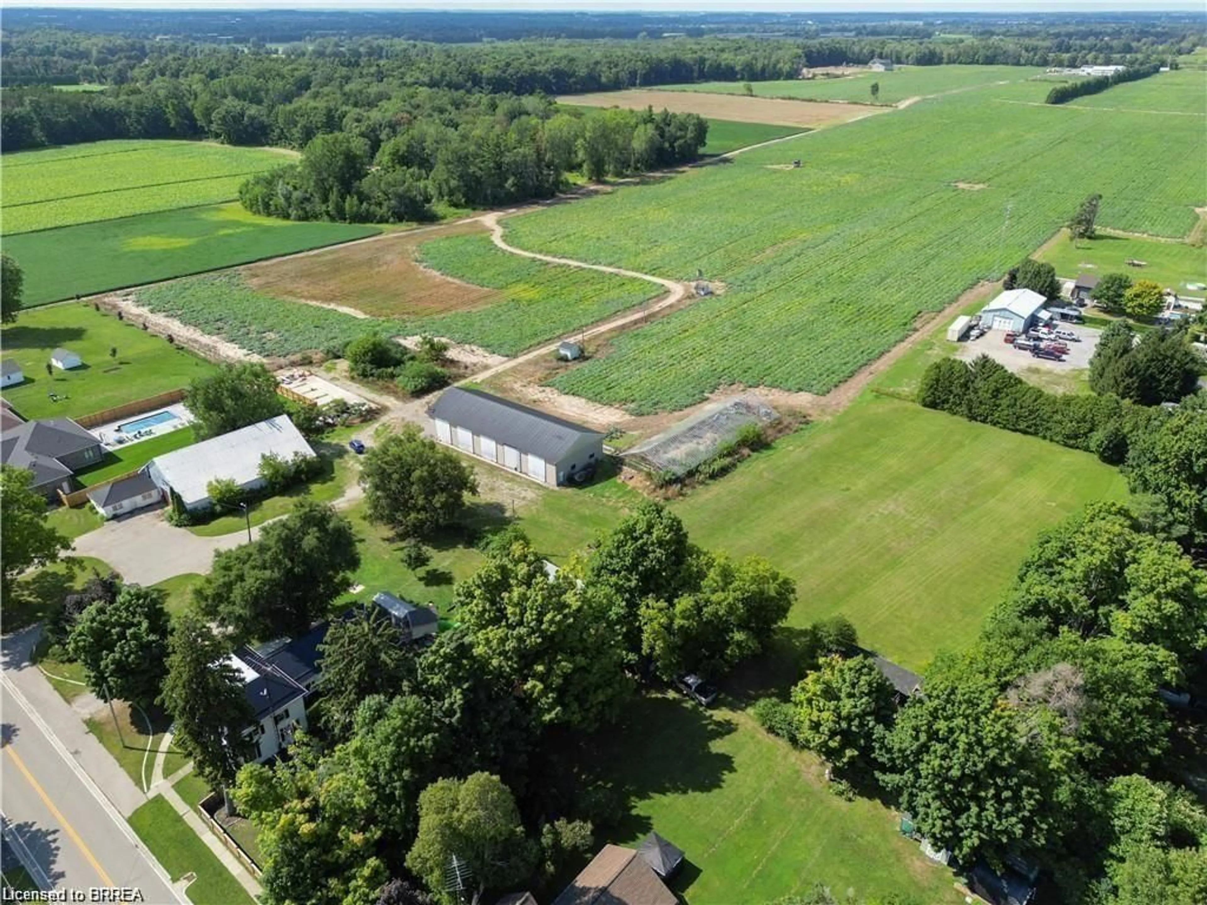A pic from outside/outdoor area/front of a property/back of a property/a pic from drone, unknown for 1009 Windham Centre Rd, Windham Centre Ontario N0E 2A0
