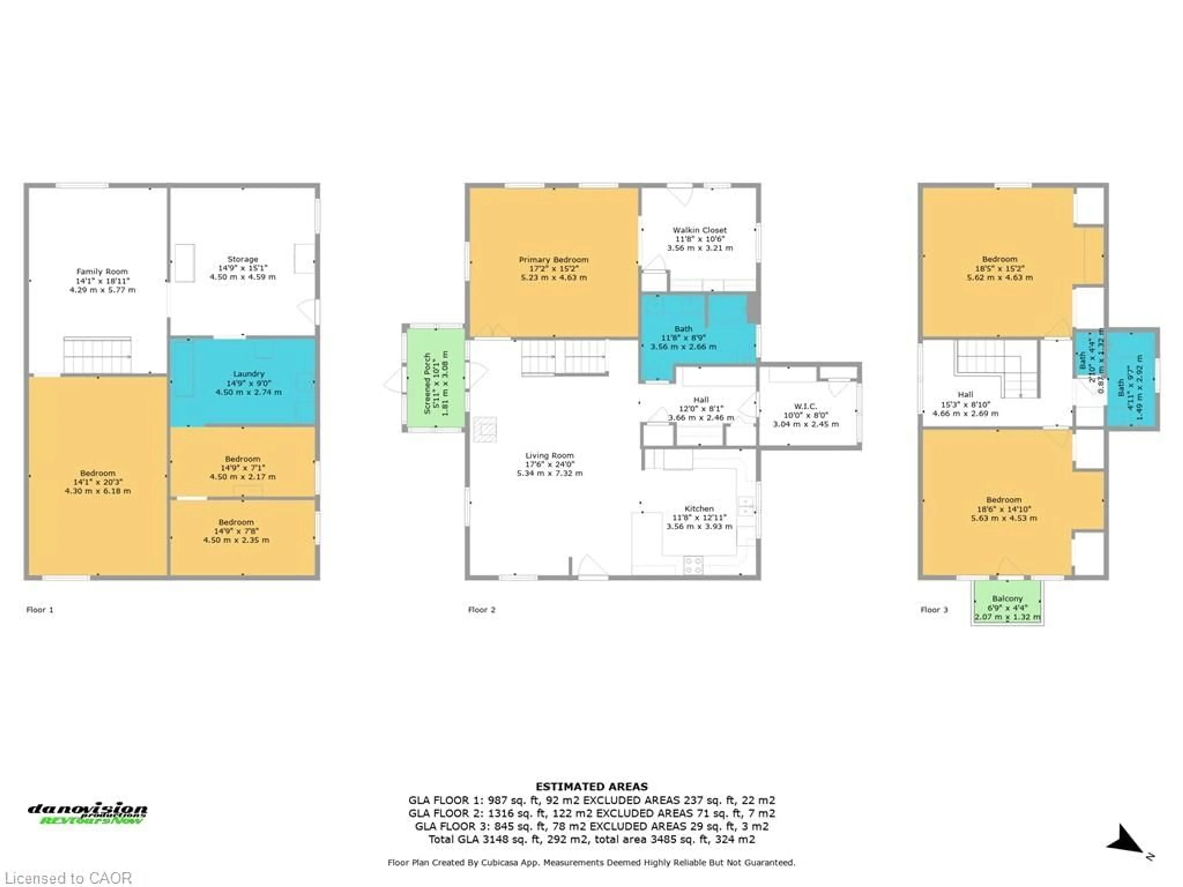 Floor plan for 1353 Charlotteville Road 8, Simcoe Ontario N3Y 2K5