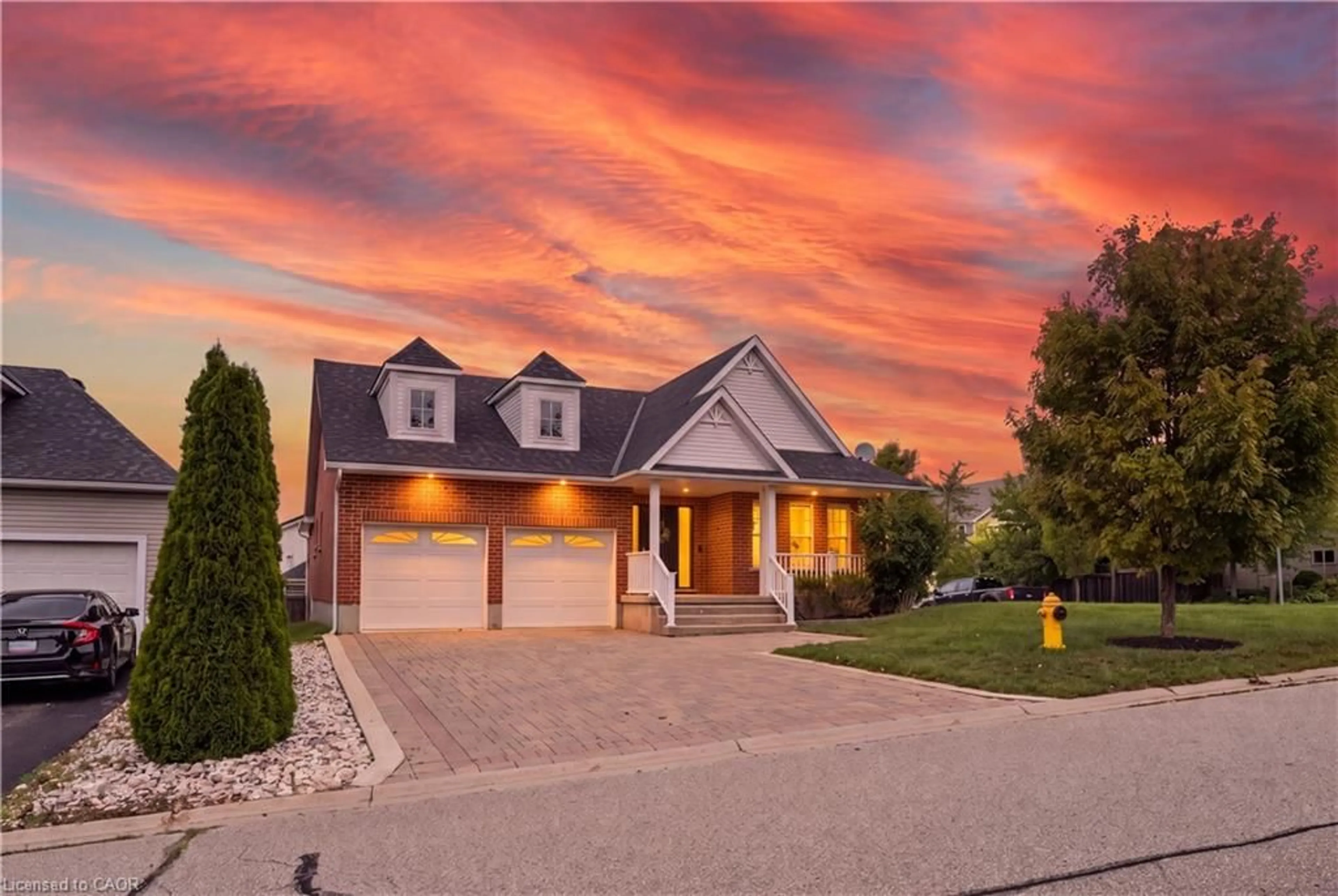 Home with brick exterior material, street for 236 Ridge Top Cres, Rockwood Ontario N0B 2K0