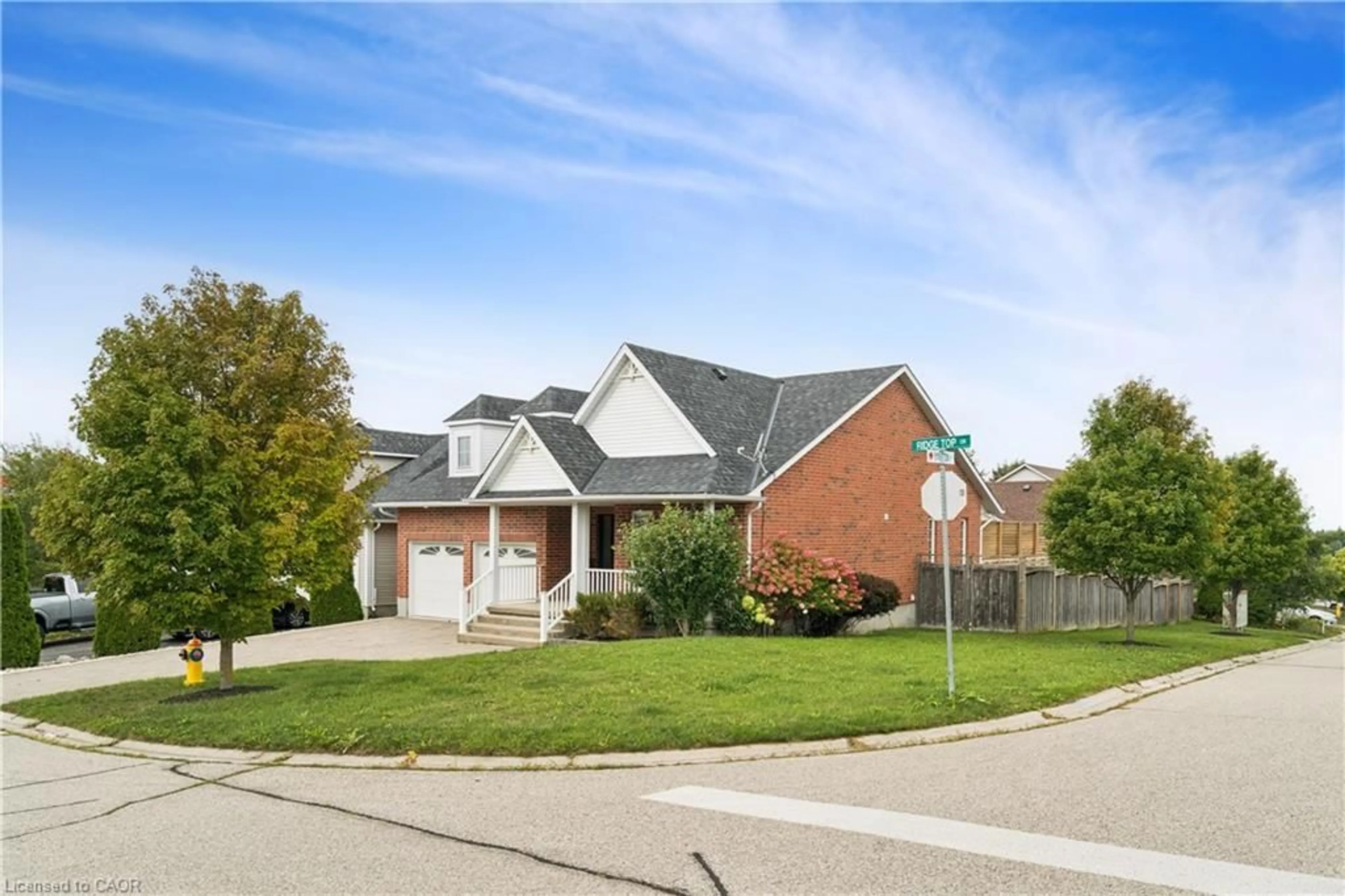 Home with brick exterior material, street for 236 Ridge Top Cres, Rockwood Ontario N0B 2K0