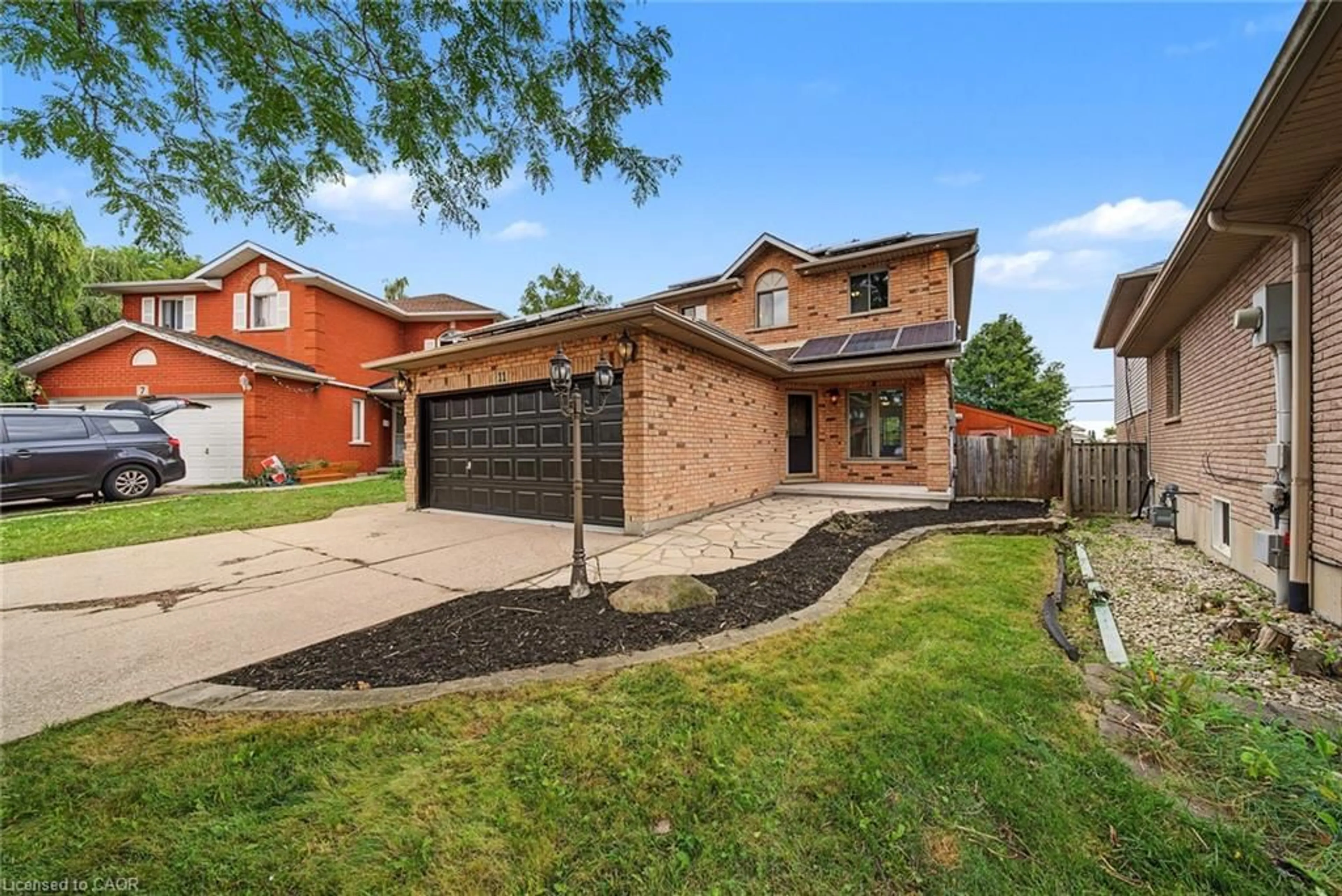 Home with brick exterior material, street for 11 Sedona Crt, Hamilton Ontario L9B 2R1