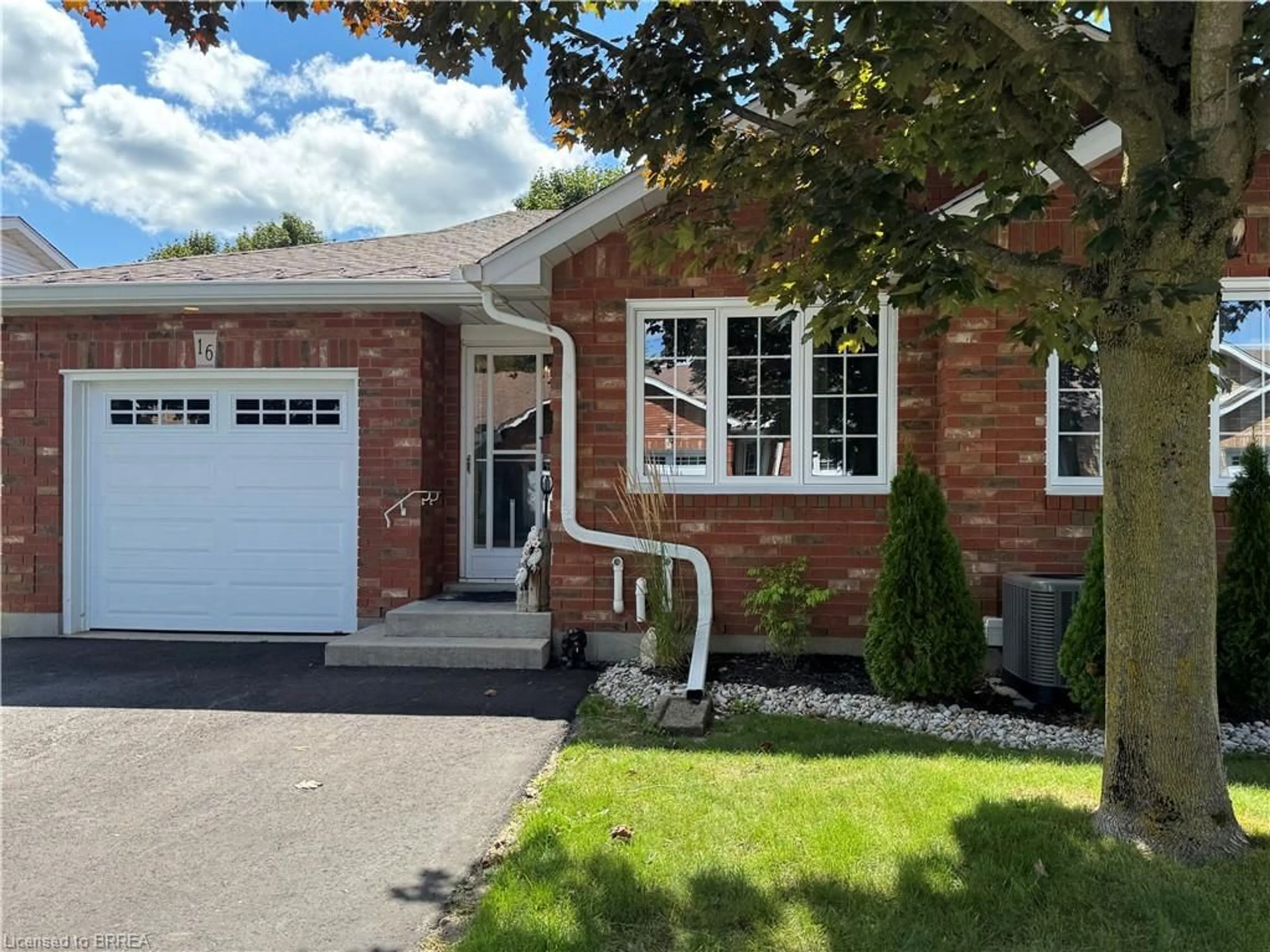 Home with brick exterior material, street for 60 Whitlaw Way #16, Paris Ontario N3L 4C3