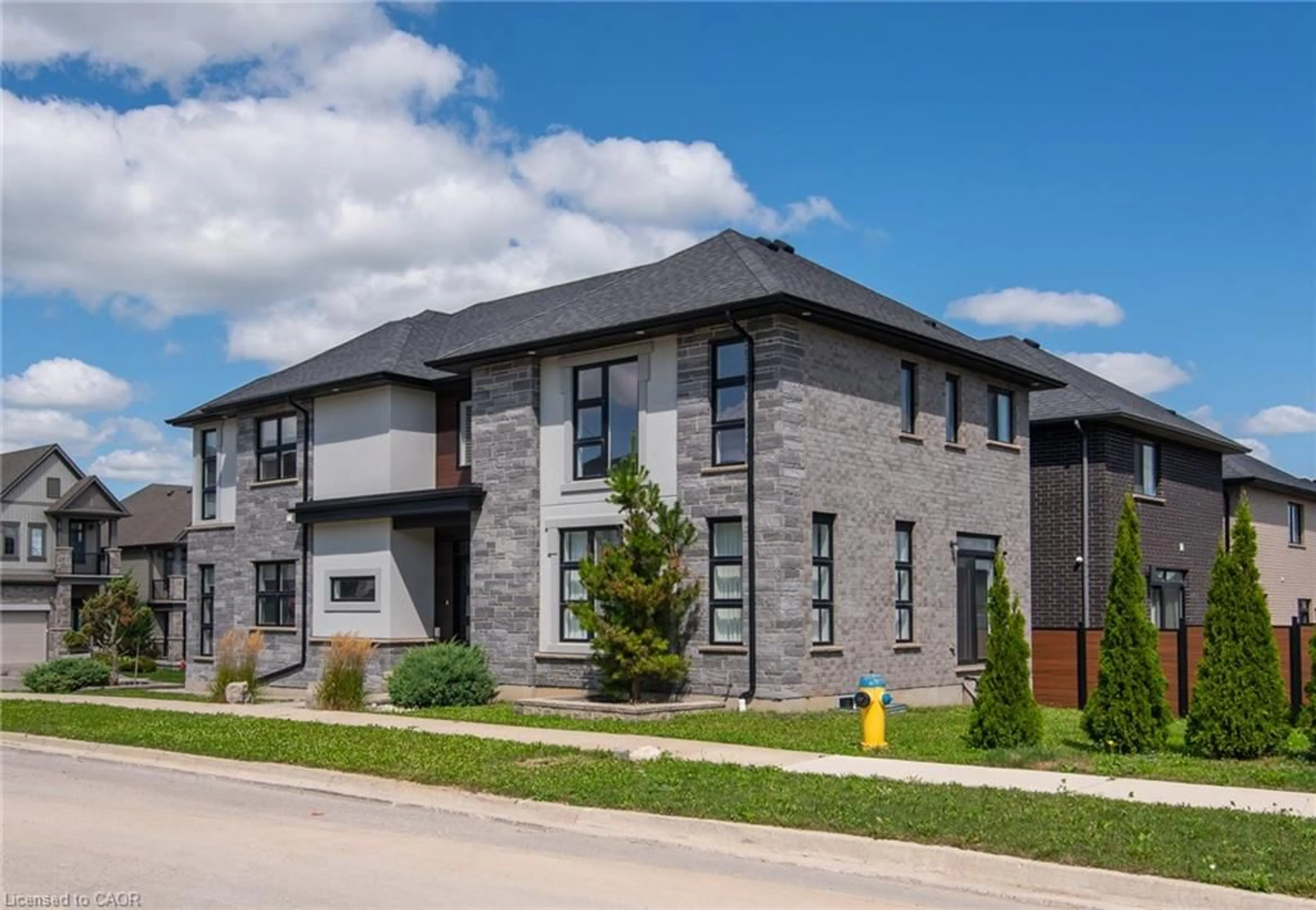Home with brick exterior material, building for 573 Mayapple St, Waterloo Ontario N2V 0G2