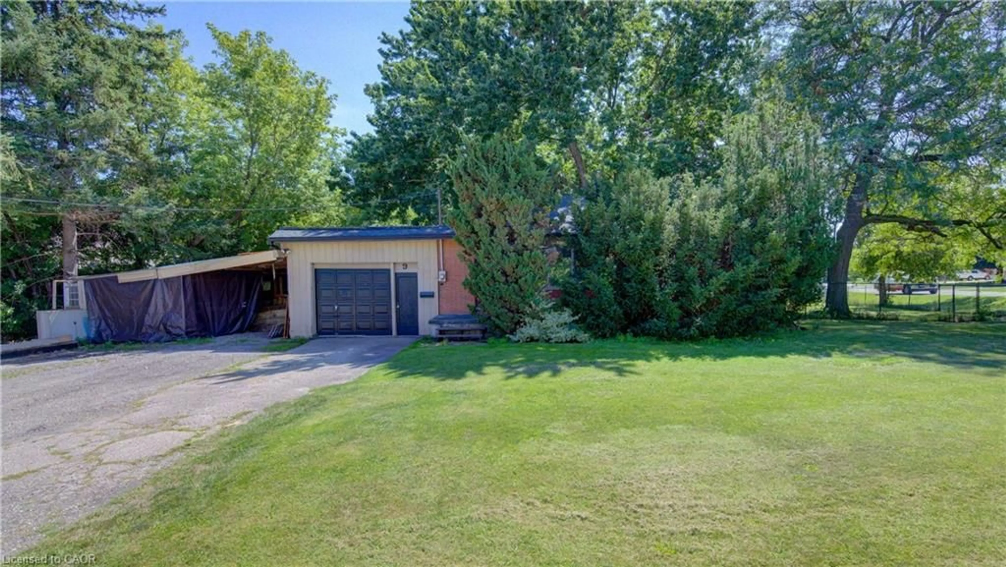 A pic from outside/outdoor area/front of a property/back of a property/a pic from drone, street for 9 Rothsay Ave, Kitchener Ontario N2B 3A2