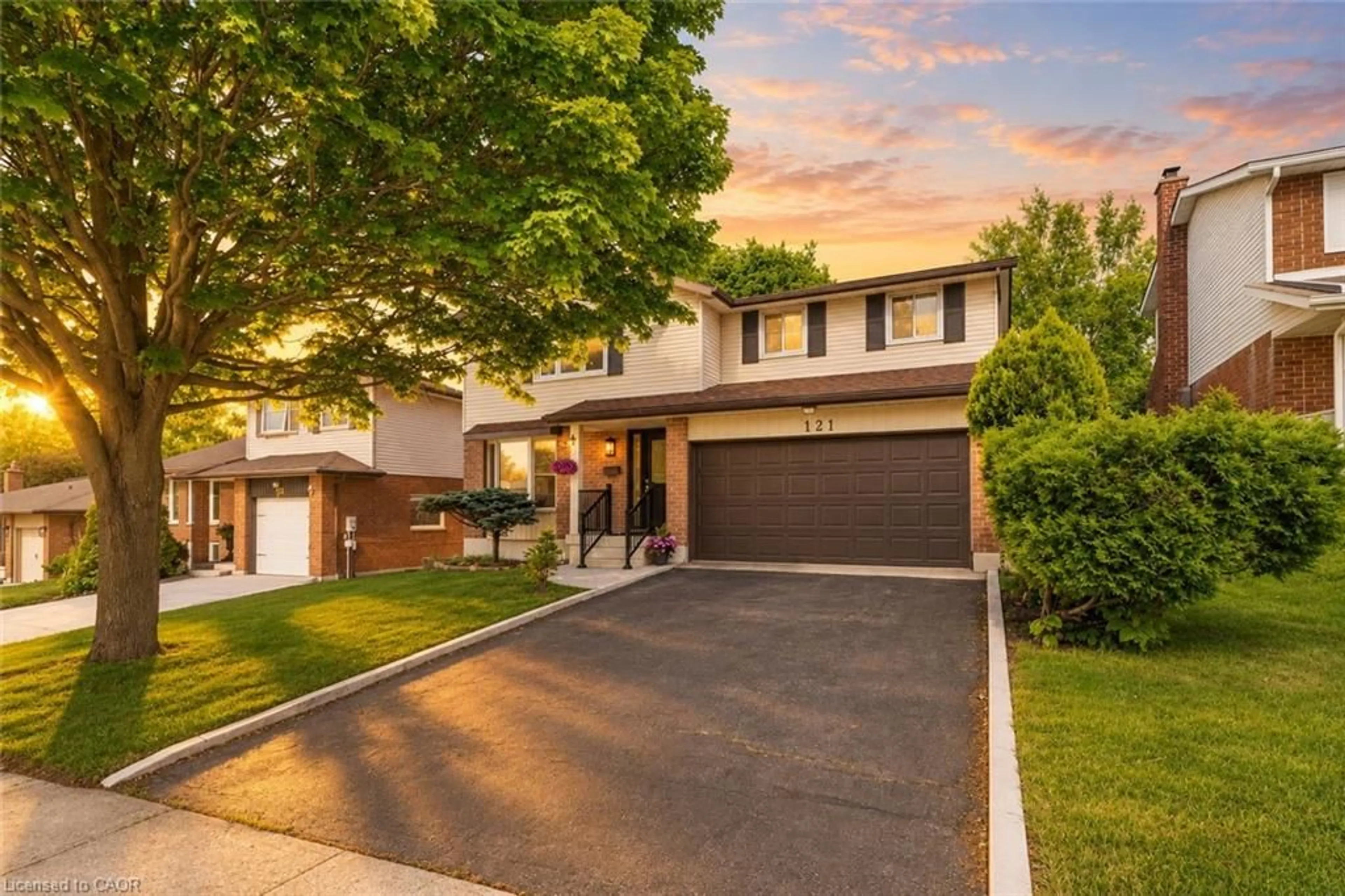 Home with brick exterior material, street for 121 Imperial Rd, Guelph Ontario N1H 7Z5