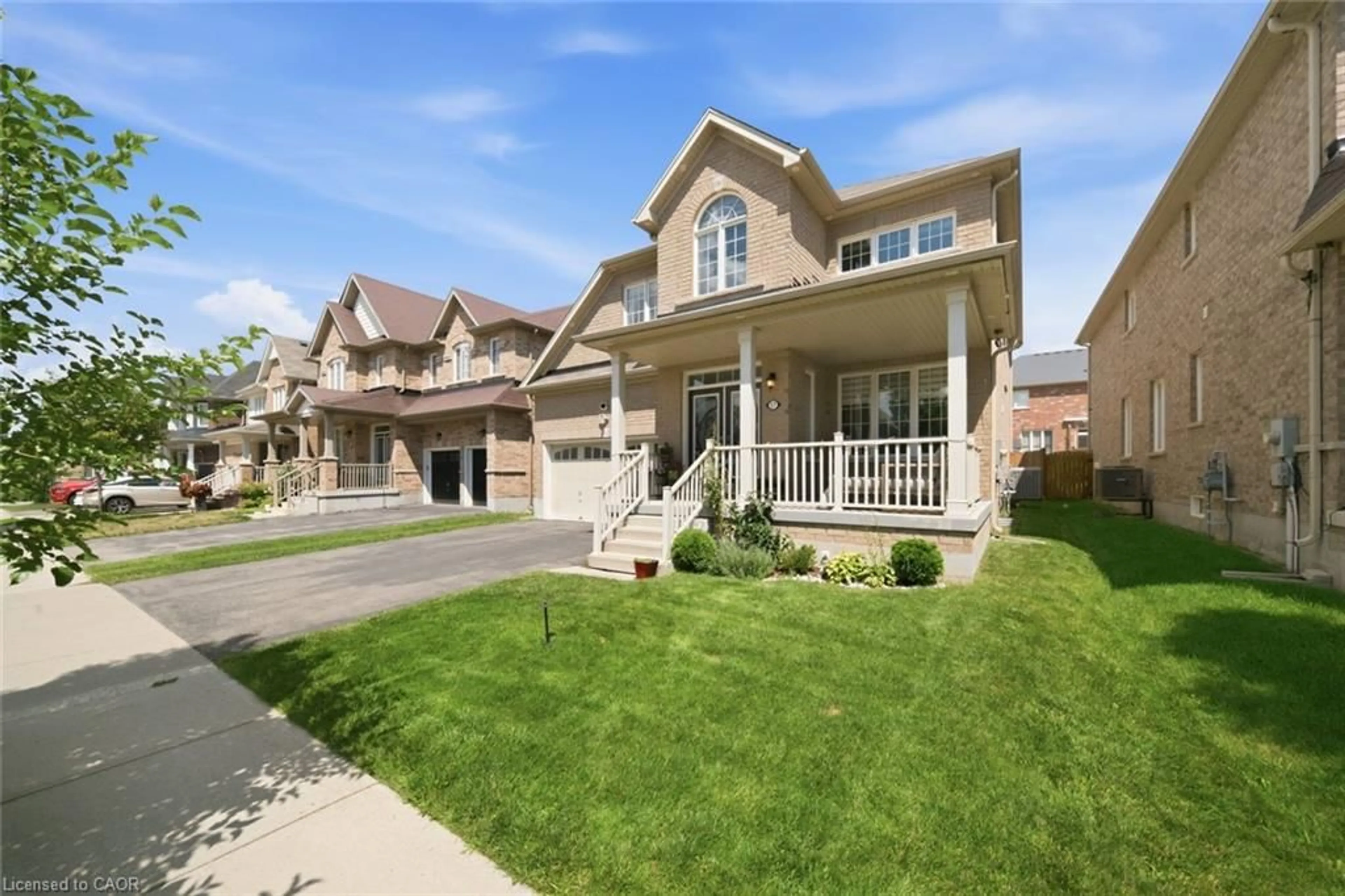 Home with vinyl exterior material, street for 57 Cheevers Rd, Brantford Ontario N3T 0K3