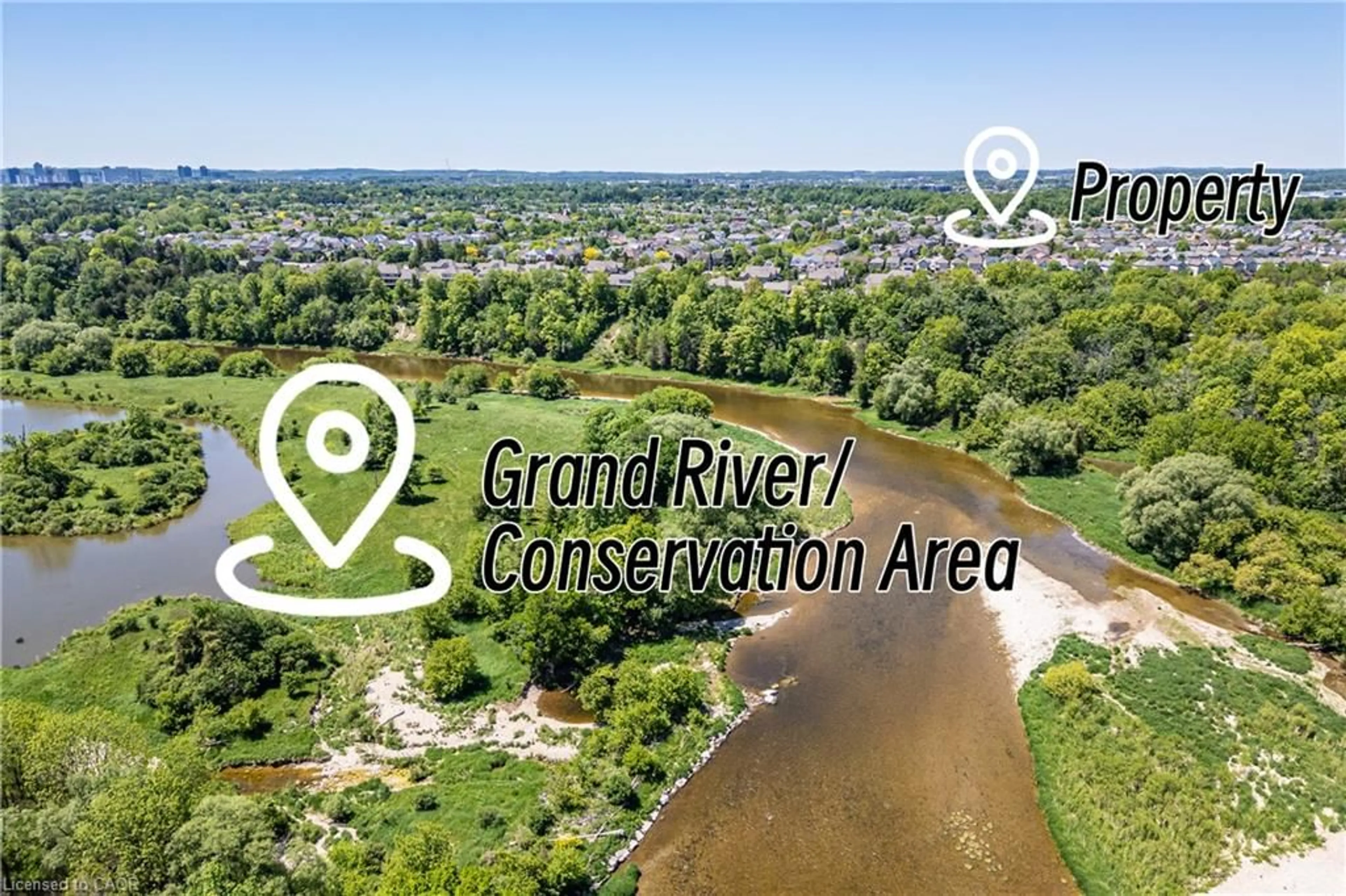 Picture of a map for 610 South Haven Dr, Waterloo Ontario N2K 4M2