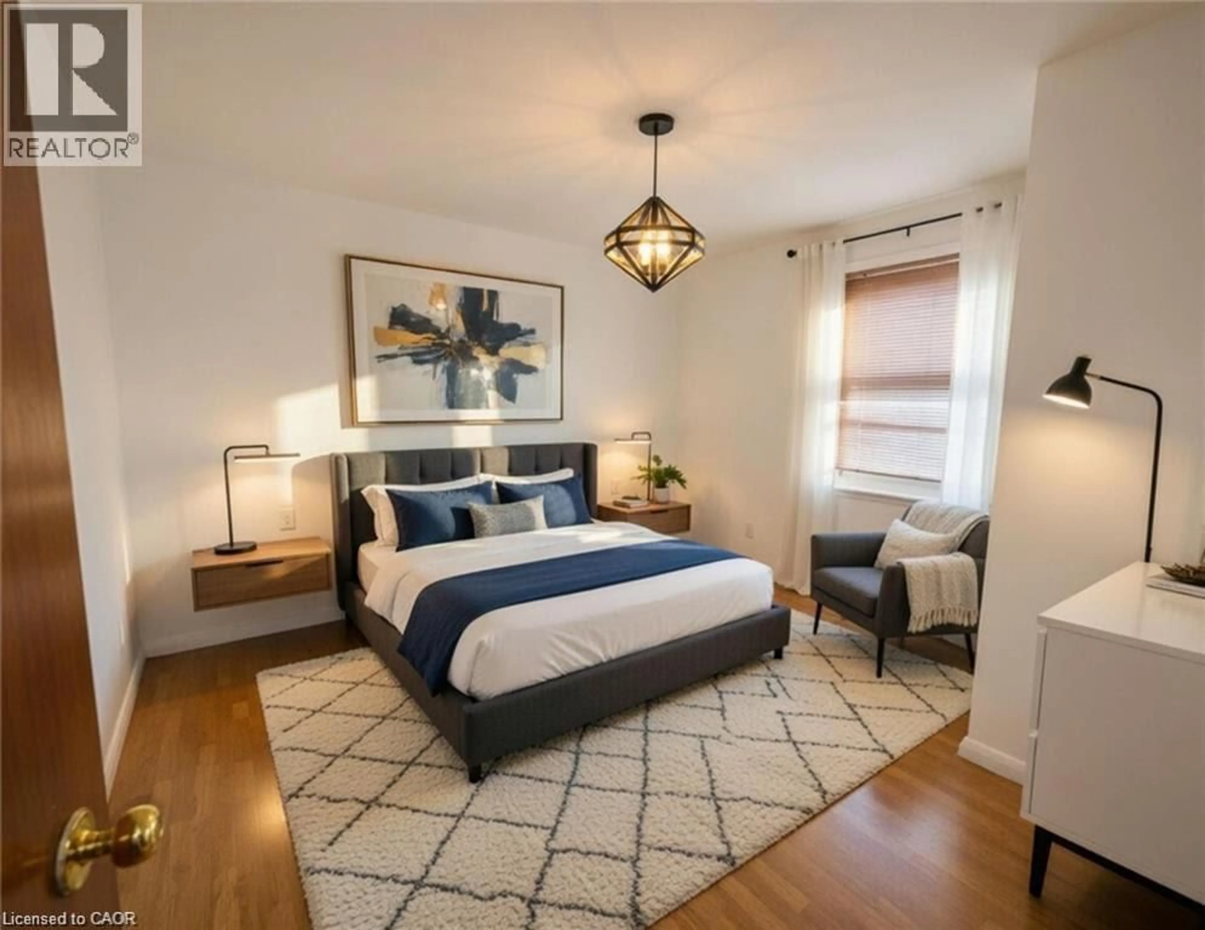 Bedroom with bed, unknown for 83 East 41st St, Hamilton Ontario L8T 2Z5