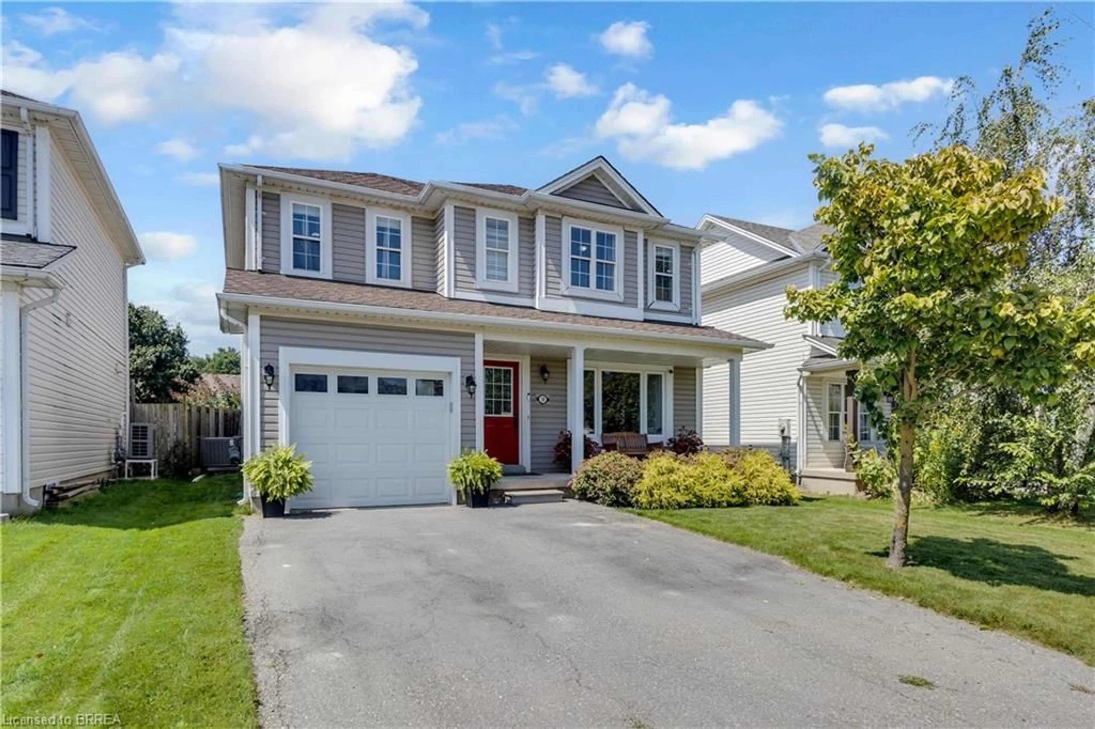 Home with vinyl exterior material, street for 30 Stowe Terr, Brantford Ontario N3T 6P2
