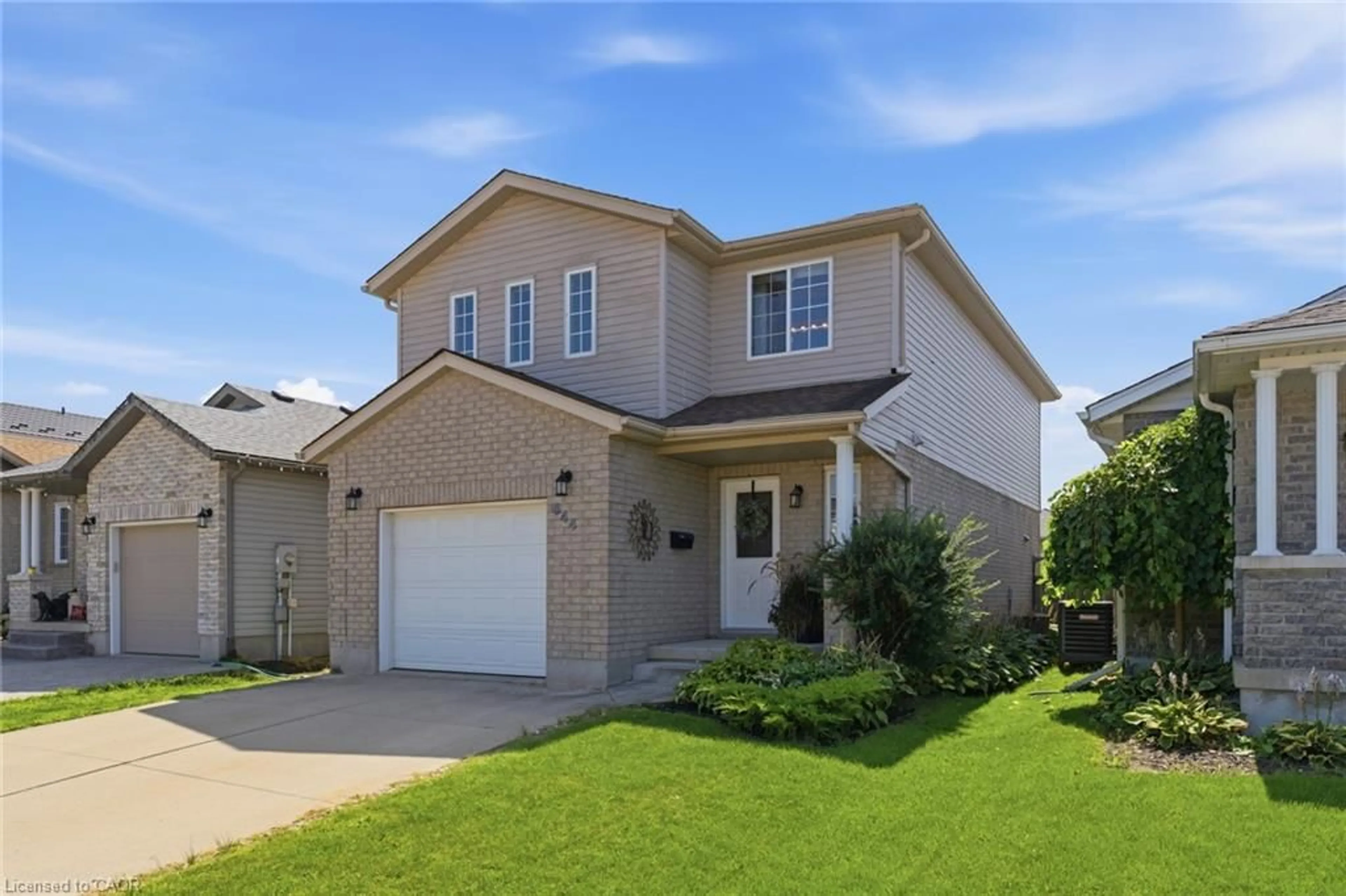 Home with brick exterior material, street for 644 Langlaw Dr, Cambridge Ontario N1P 1H4