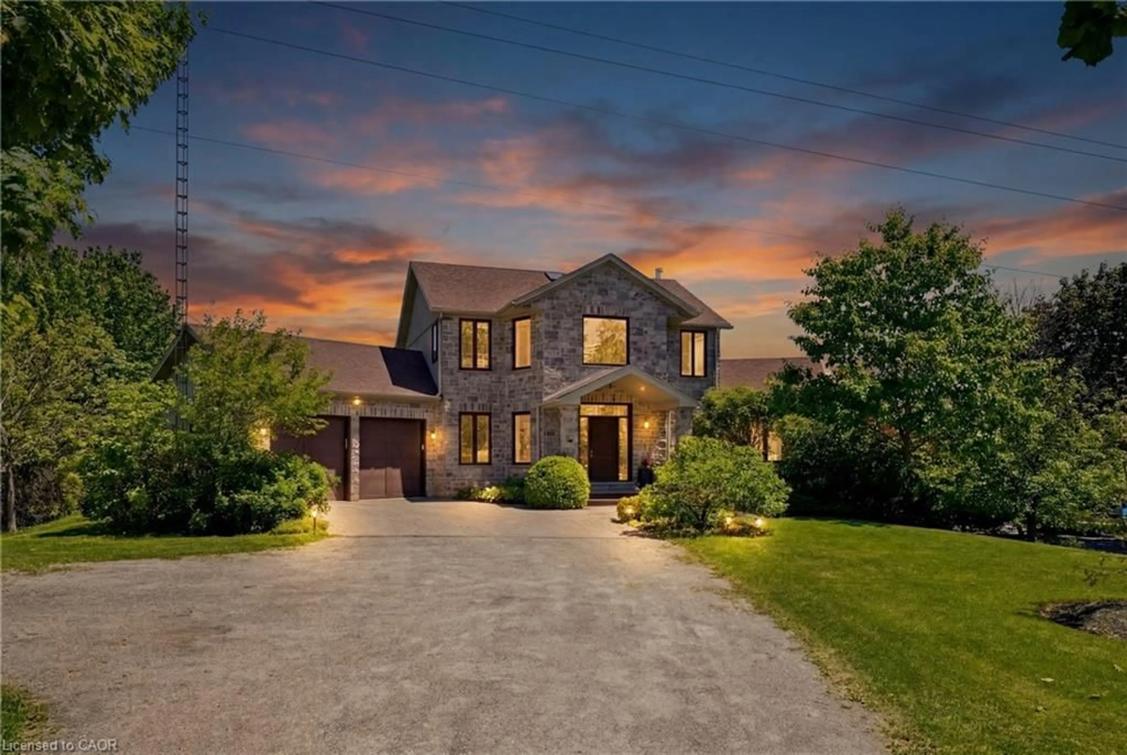 A pic from outside/outdoor area/front of a property/back of a property/a pic from drone, street for 5779 Third Line, Guelph/Eramosa Ontario N0B 2K0