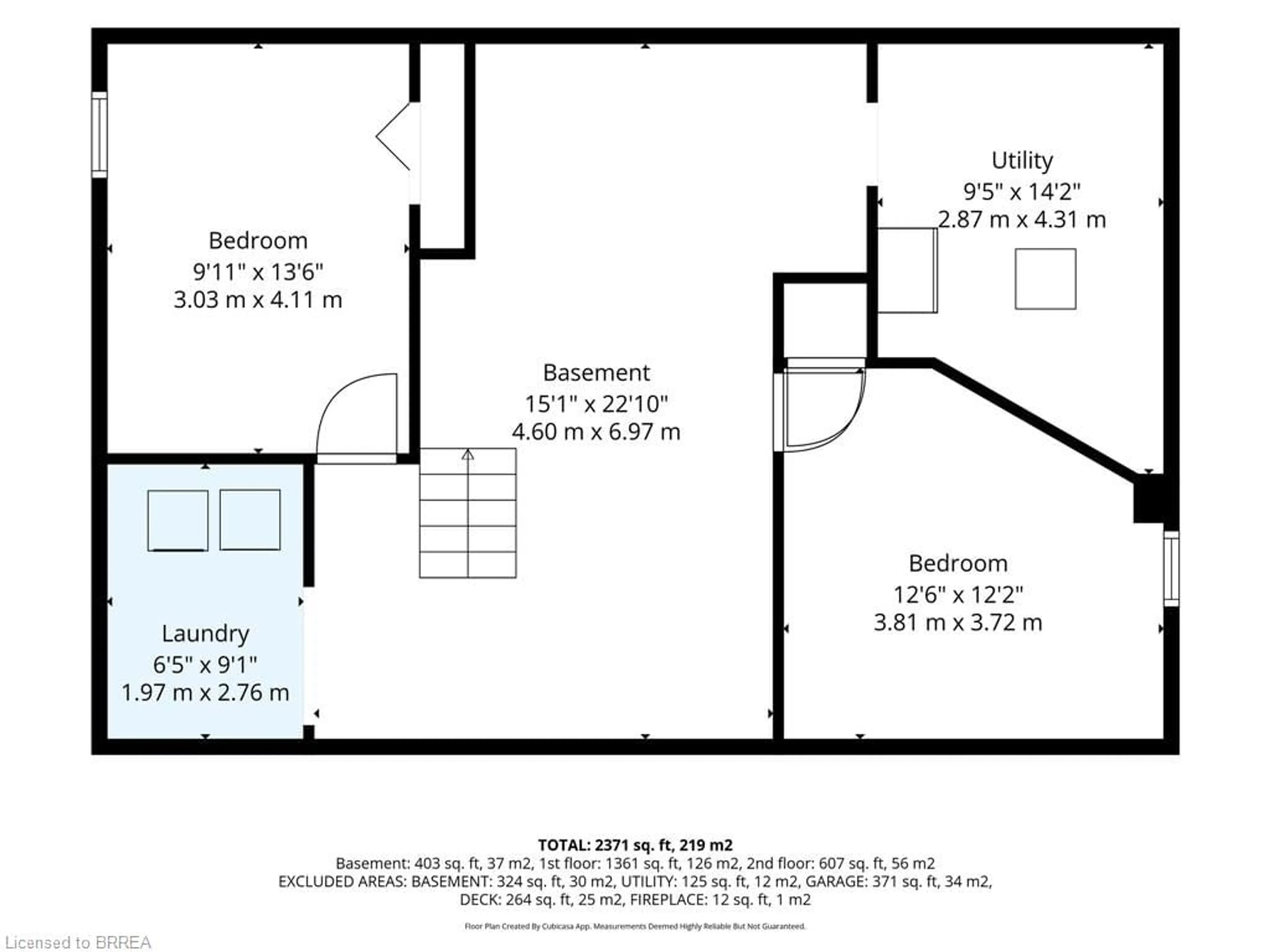 Floor plan for 46 Garden Cres, Paris Ontario N3L 3T4