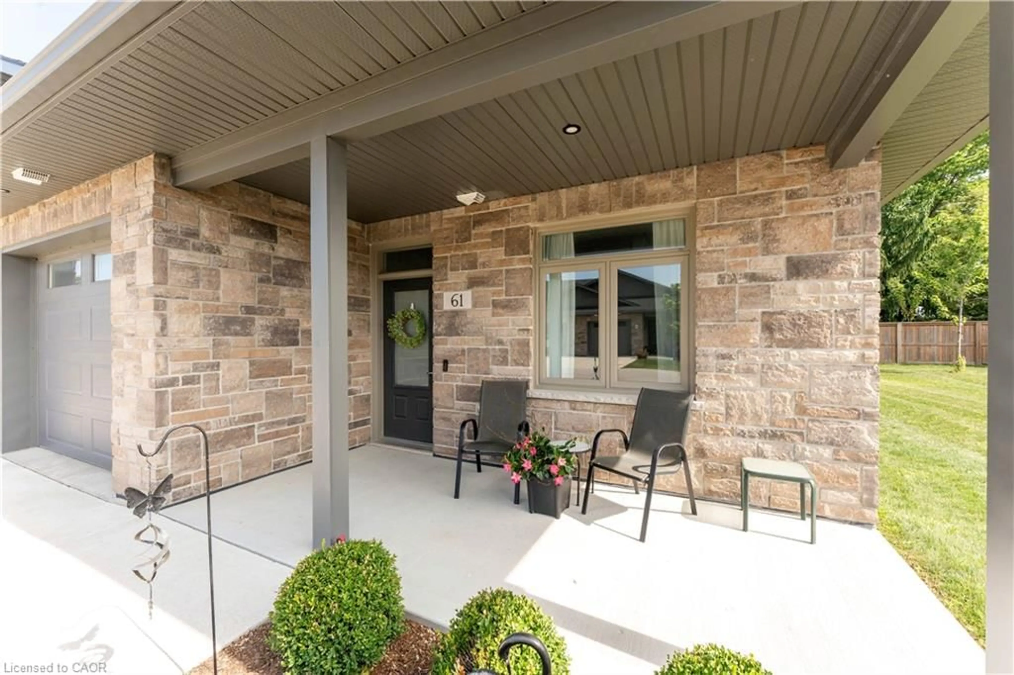 Patio, street for 375 Mitchell Rd #61, Listowel Ontario N4W 0H4