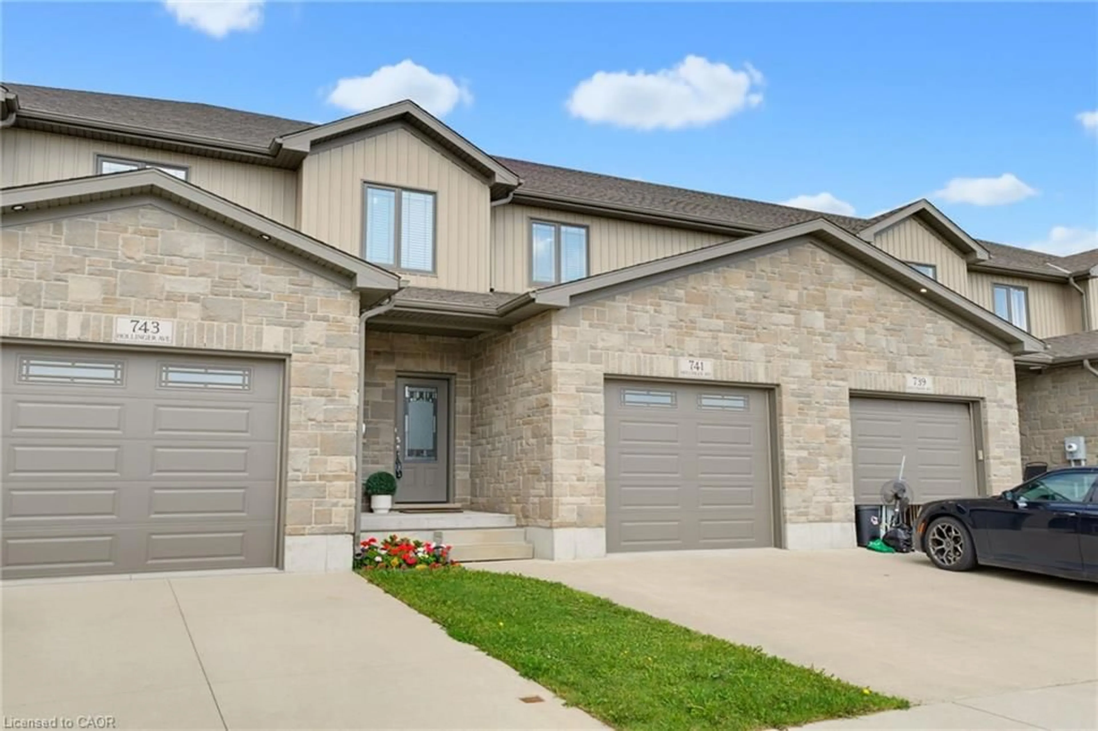 Home with brick exterior material, street for 741 Hollinger Ave, Listowel Ontario N4W 0J3