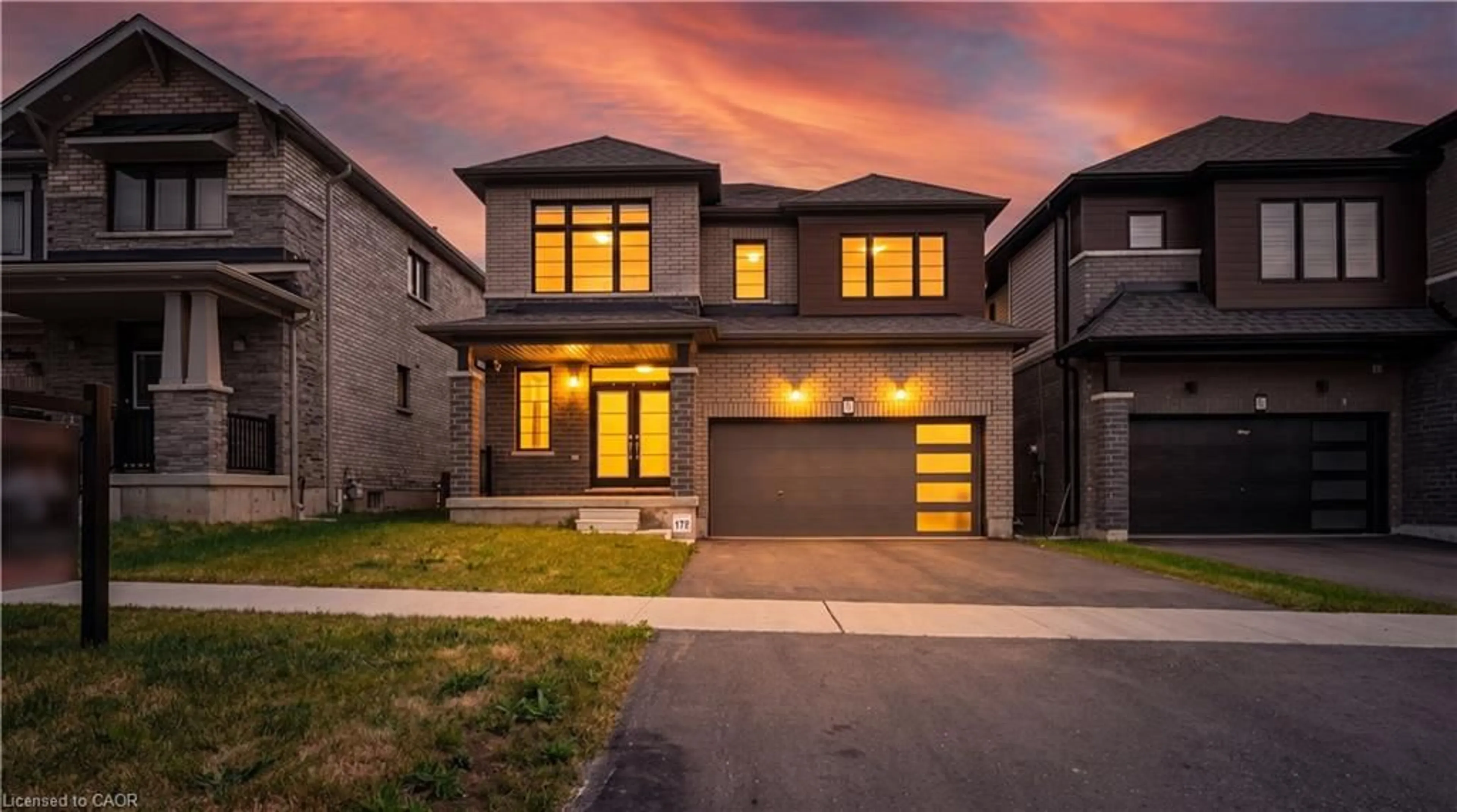 Home with brick exterior material, street for 97 Lilac Cir, Caledonia Ontario N3W 0H6