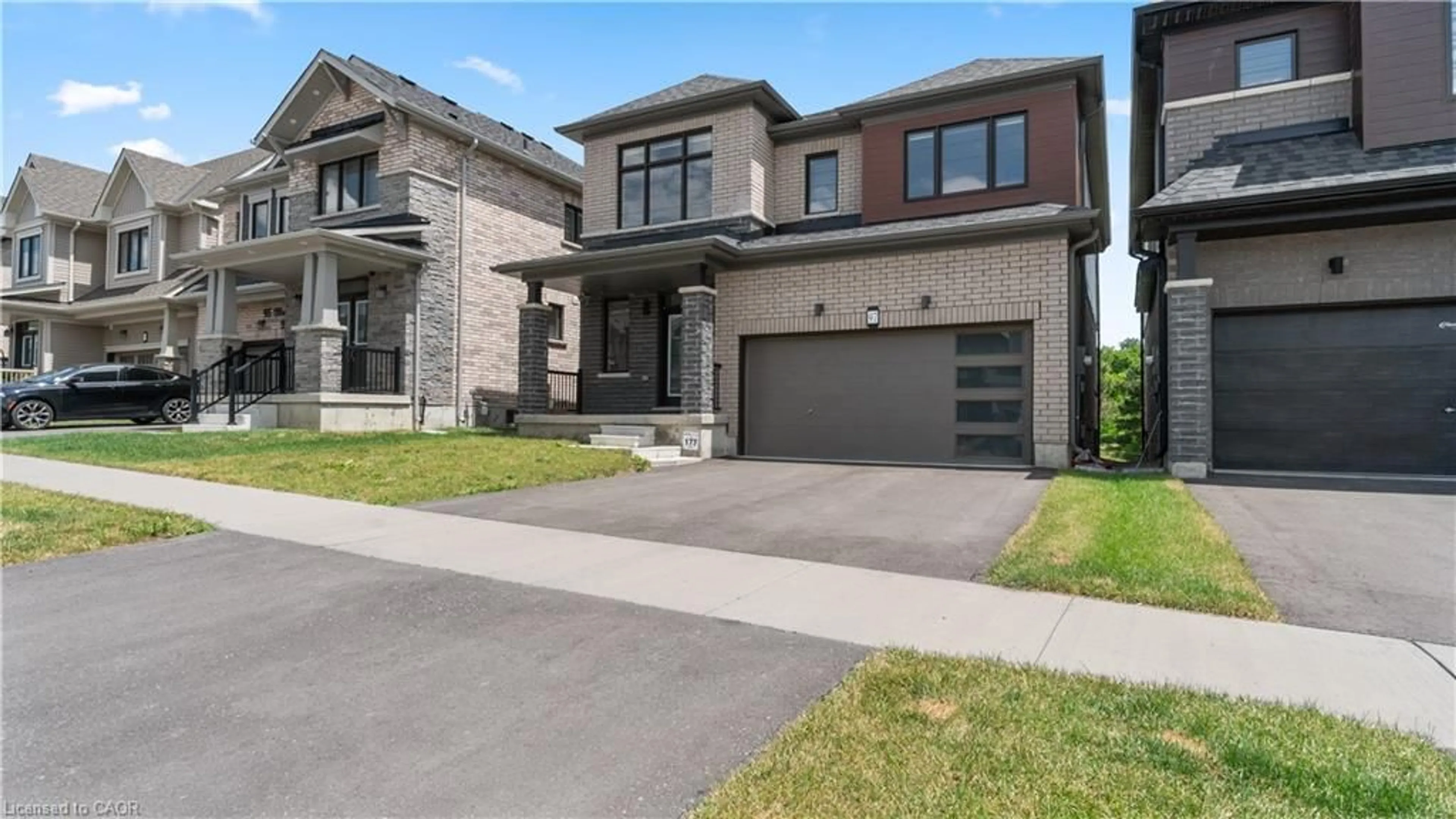 Home with brick exterior material, street for 97 Lilac Cir, Caledonia Ontario N3W 0H6