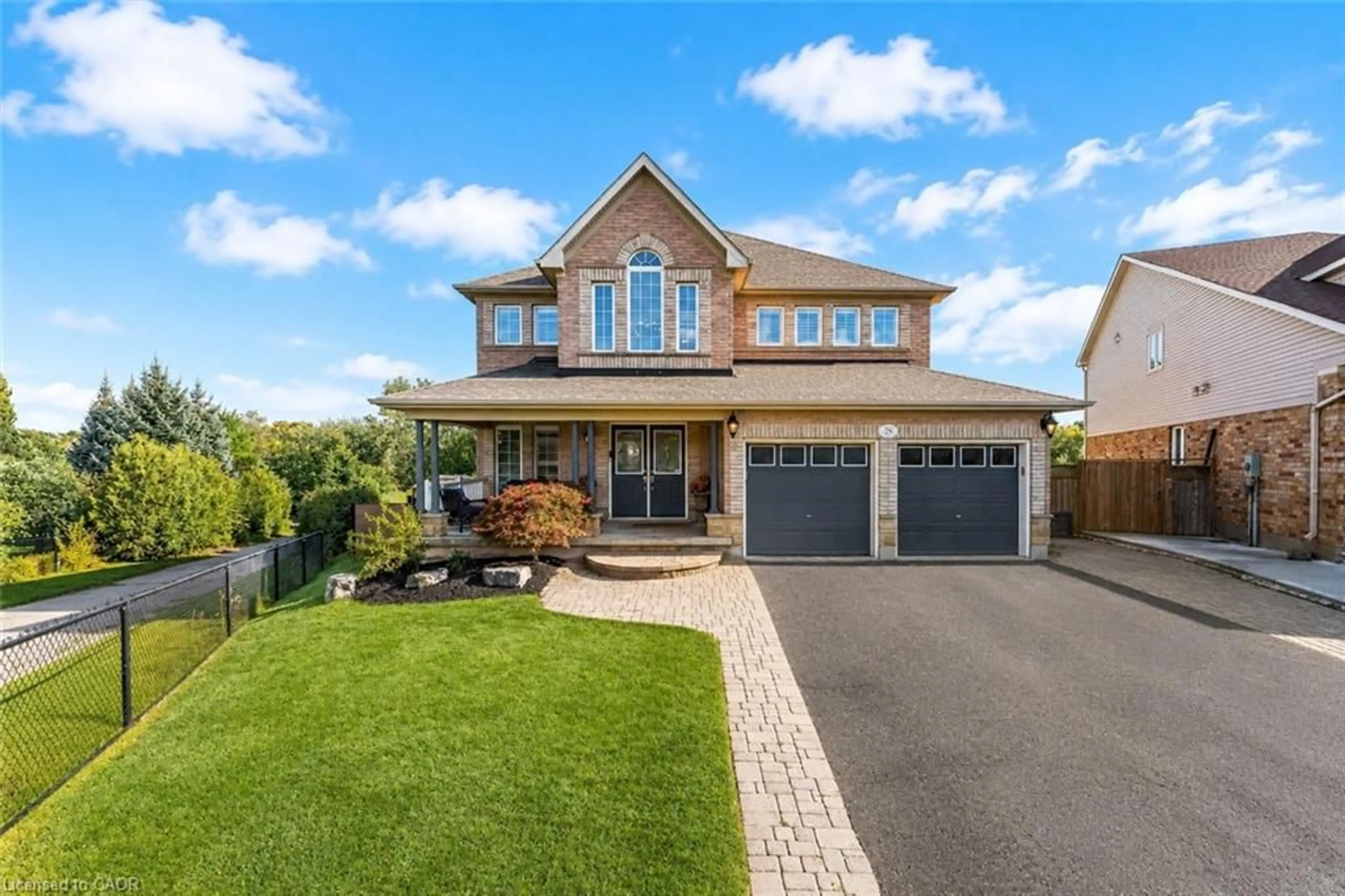 Home with brick exterior material, street for 50 Knox Crt, Kitchener Ontario N2P 2V6