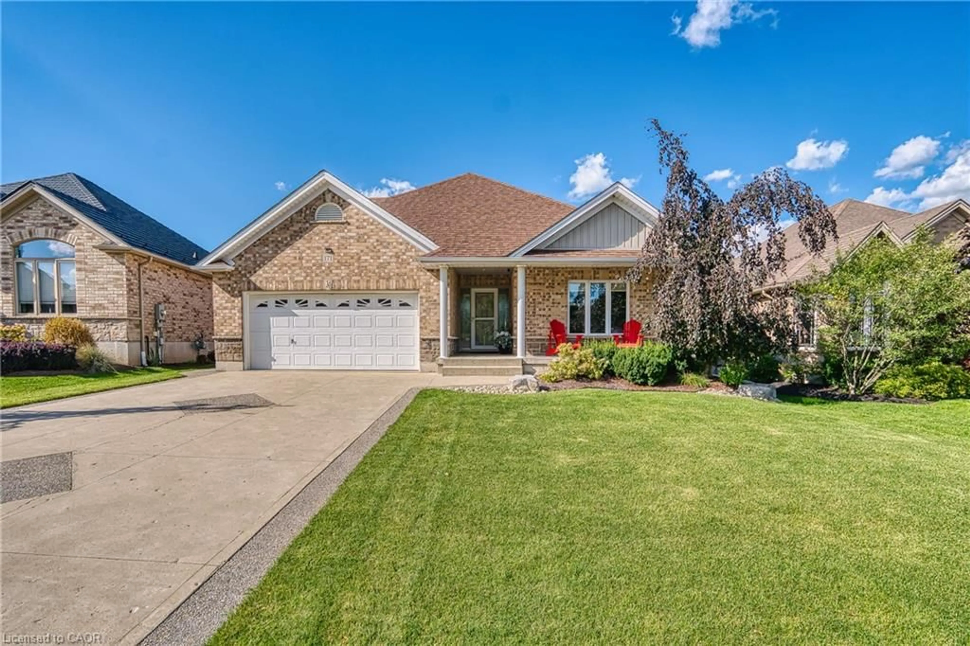 Home with brick exterior material, street for 171 Hostetler Rd, New Hamburg Ontario N3A 0B2