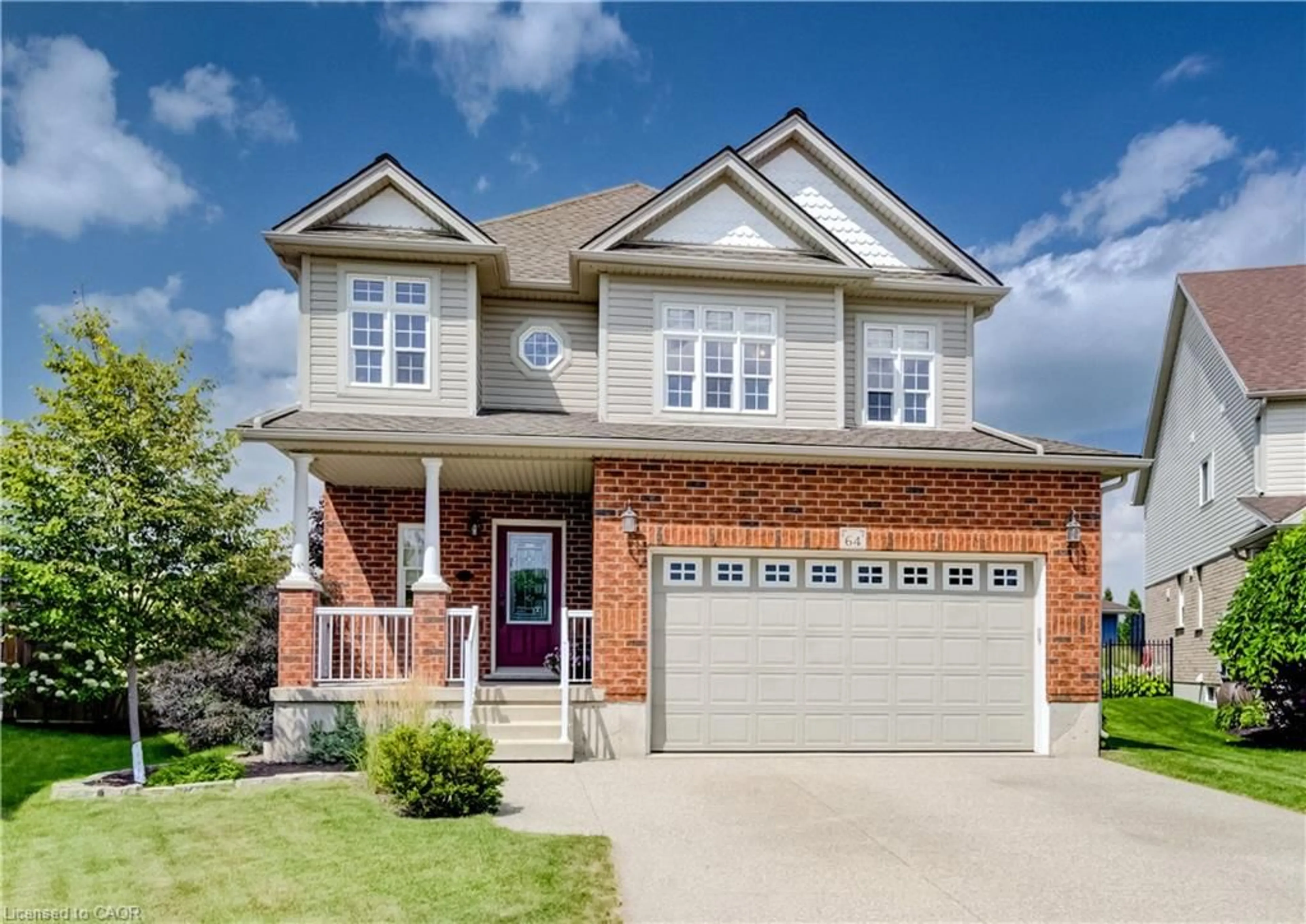 Home with brick exterior material, street for 64 Kropf Dr, Baden Ontario N3A 4S3