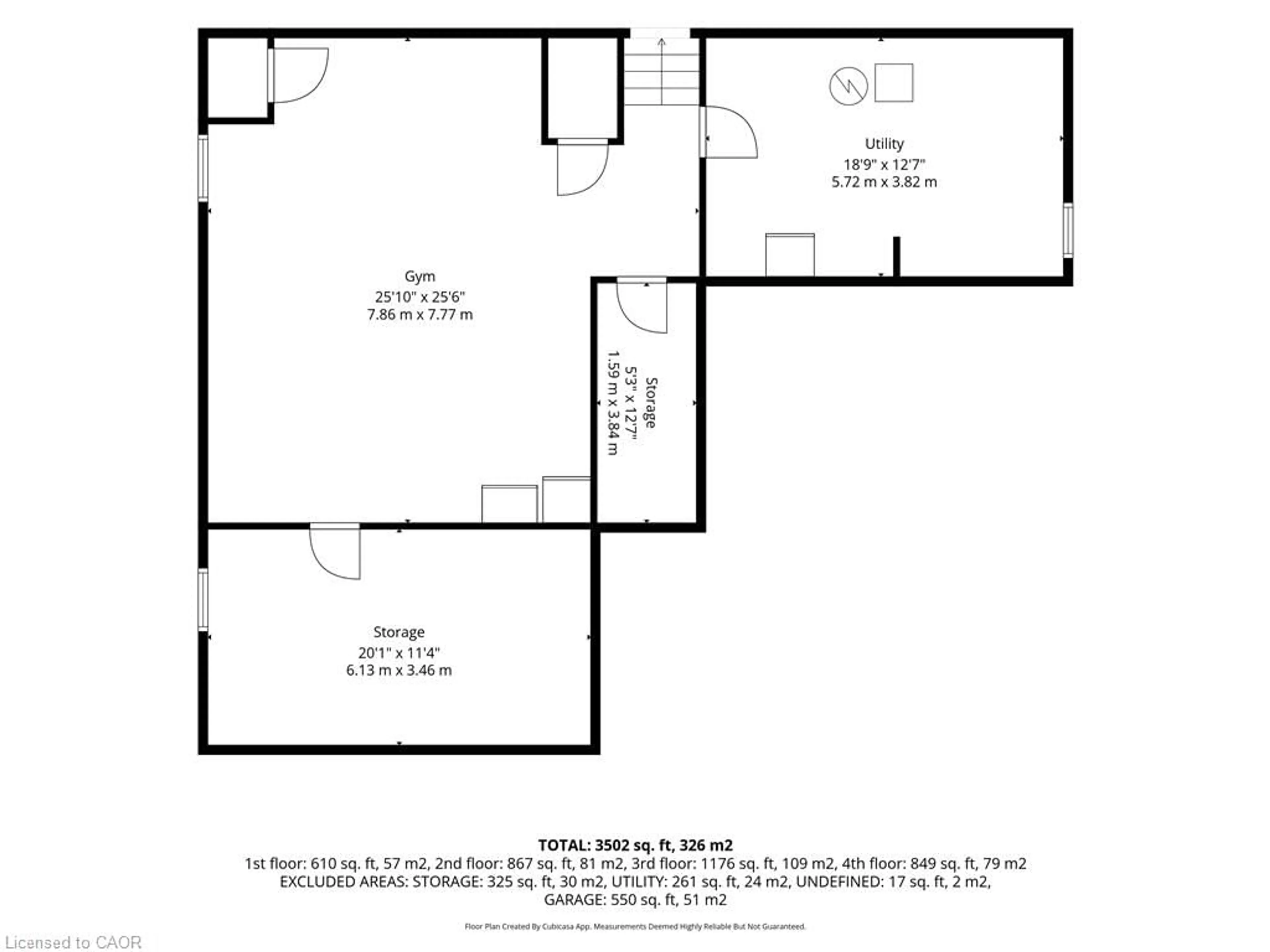 Floor plan for 1339 Charlotteville Road 7, Simcoe Ontario N3Y 4K5