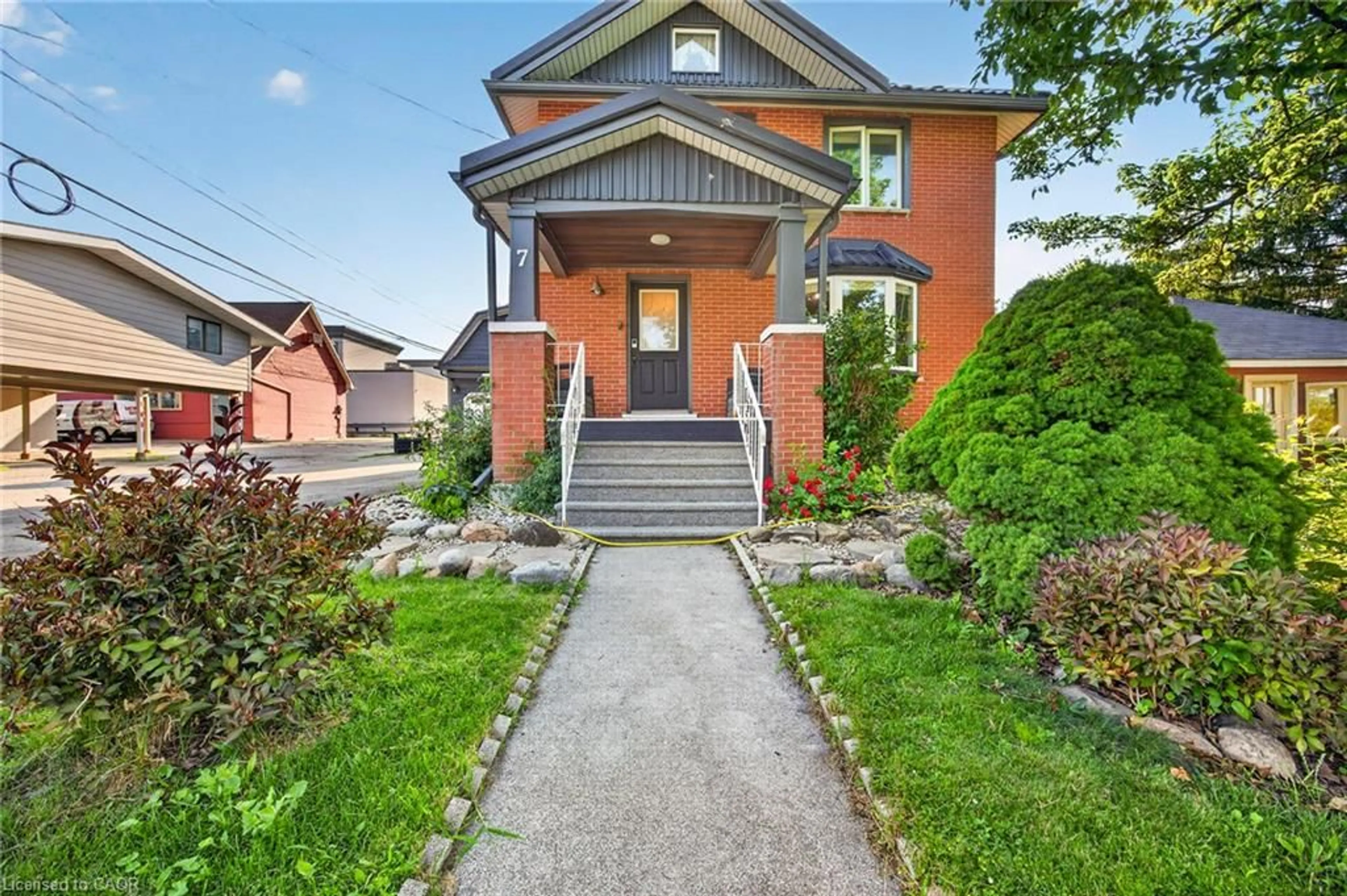 Home with brick exterior material, street for 7 Fidler Ave, Woodstock Ontario N4S 7J1