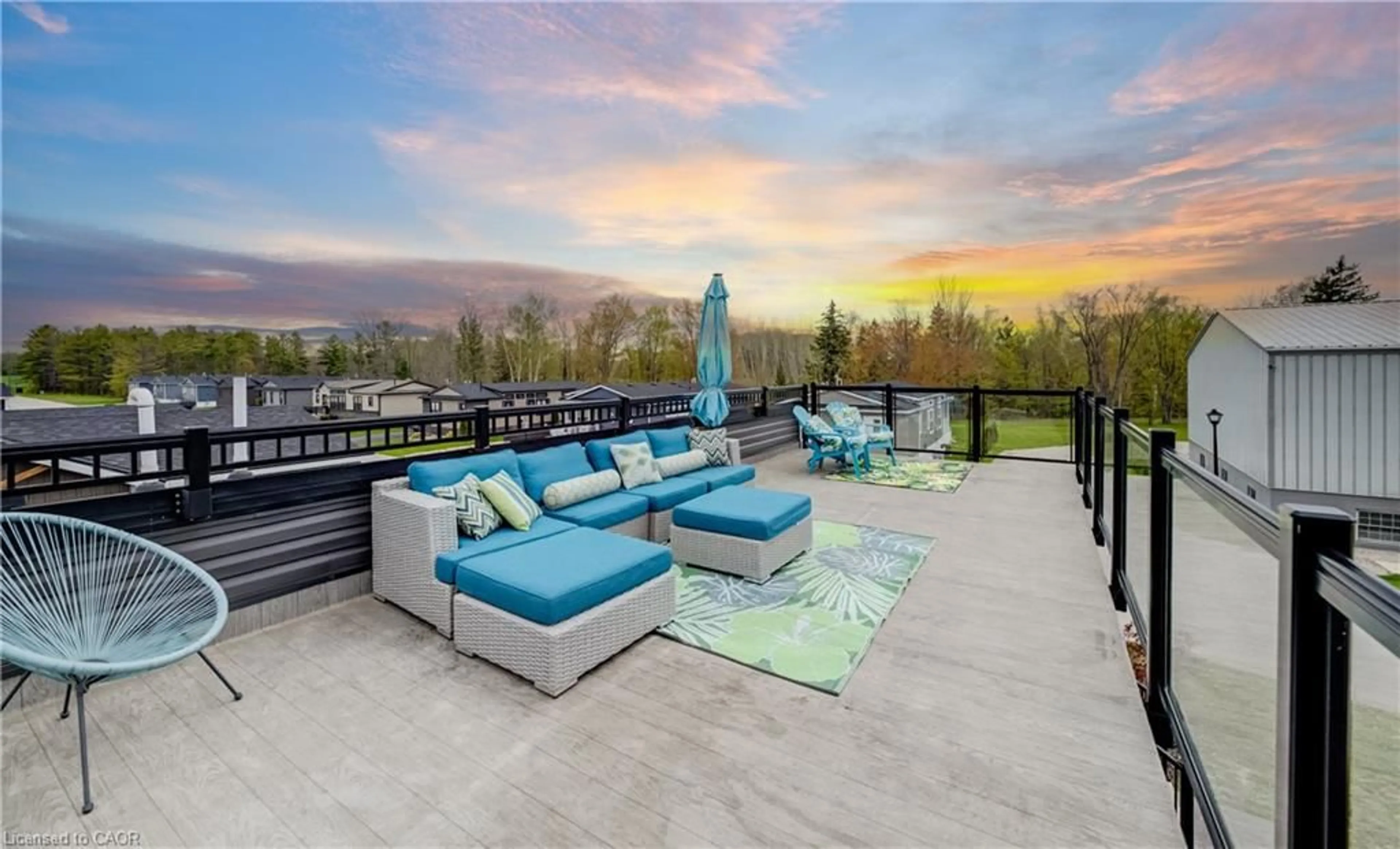 Patio, water/lake/river/ocean view for 77683 Bluewater Hwy #61, Bayfield Ontario N0M 1G0