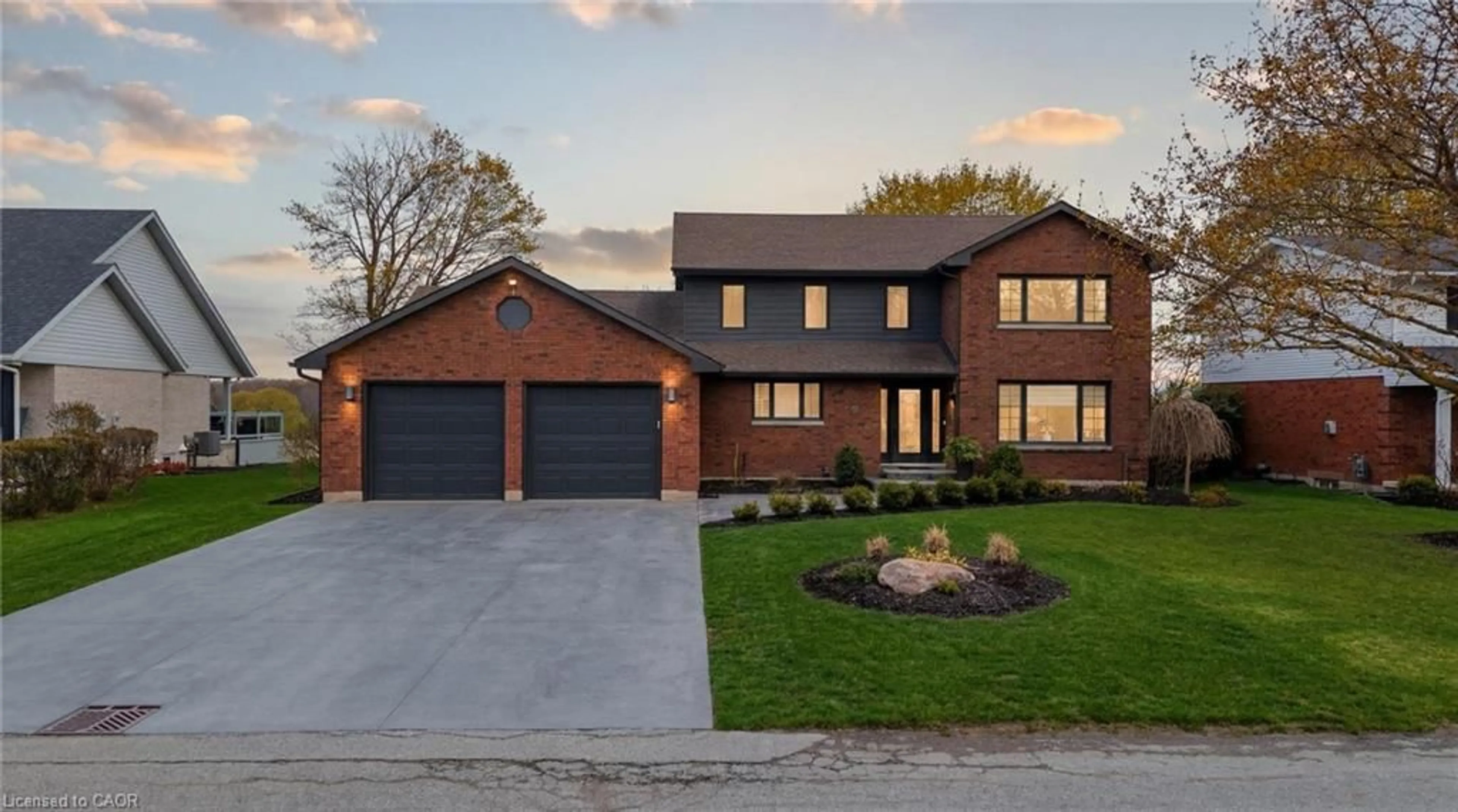 Home with brick exterior material, street for 890 Perkin Cres, Listowel Ontario N4W 3R8