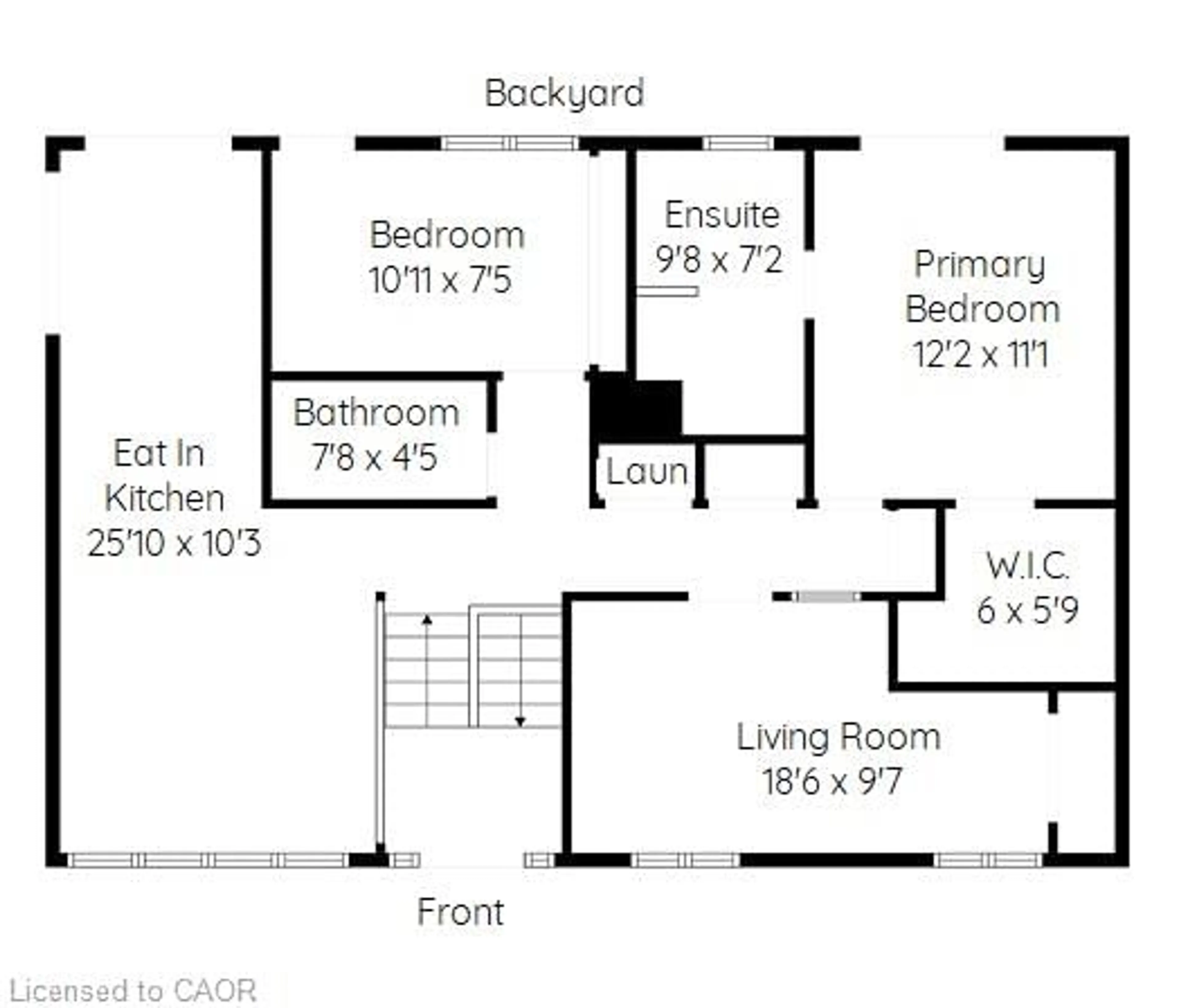Floor plan for 843 Governor's Rd, Dundas Ontario L9H 5E3
