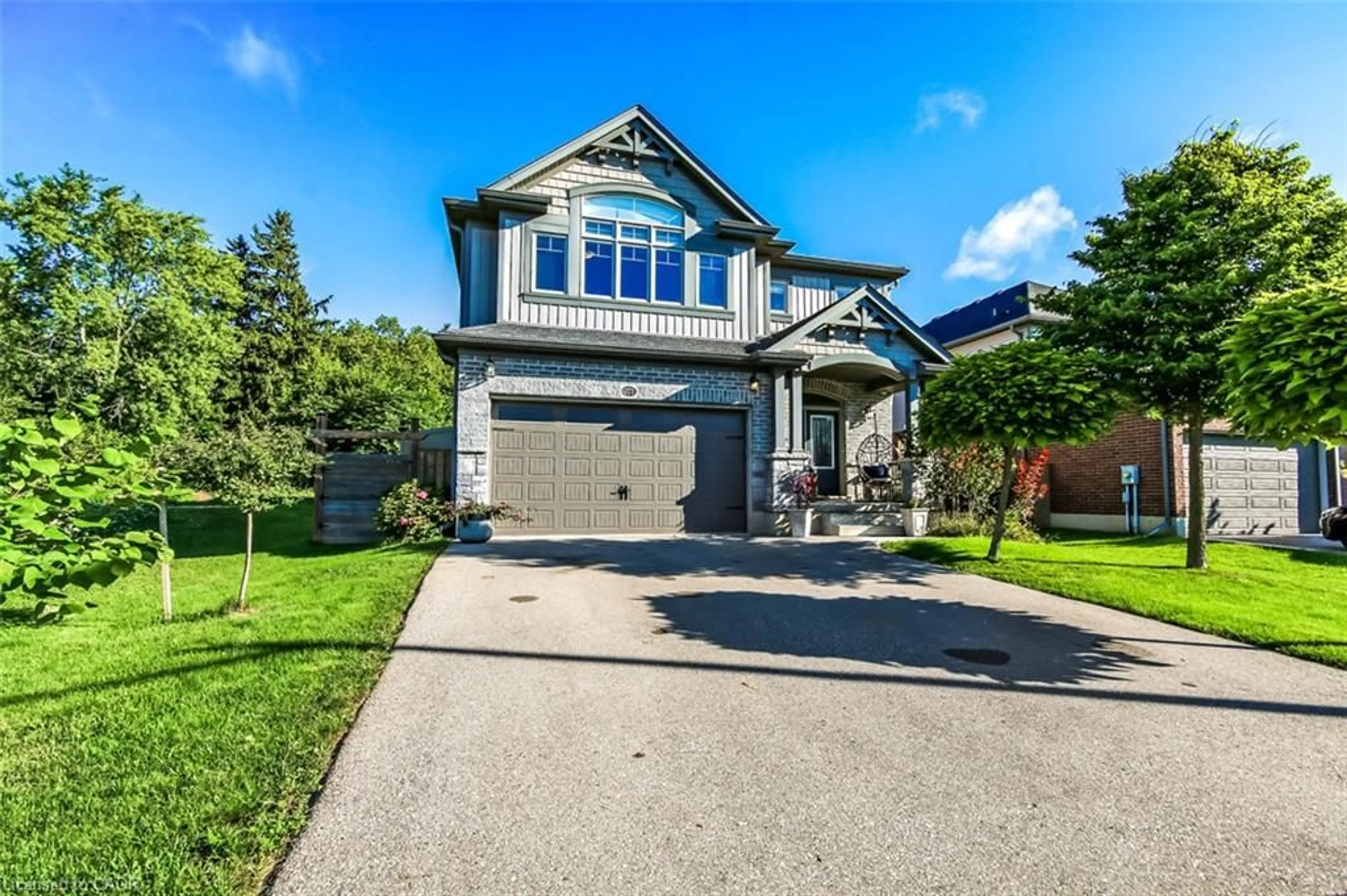 Home with brick exterior material, street for 277 Woodway Trail, Simcoe Ontario N3Y 4K2