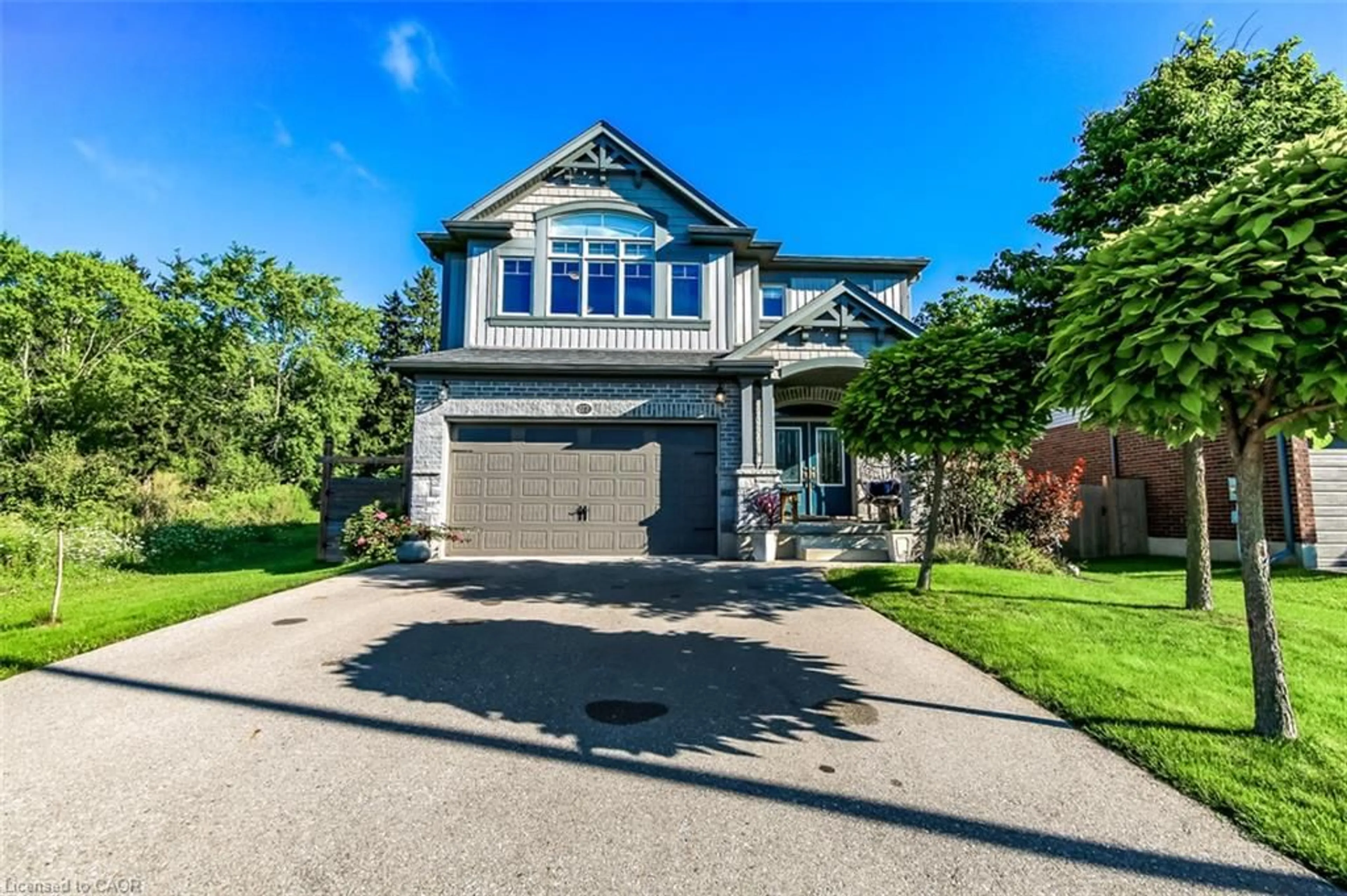 Home with brick exterior material, street for 277 Woodway Trail, Simcoe Ontario N3Y 4K2