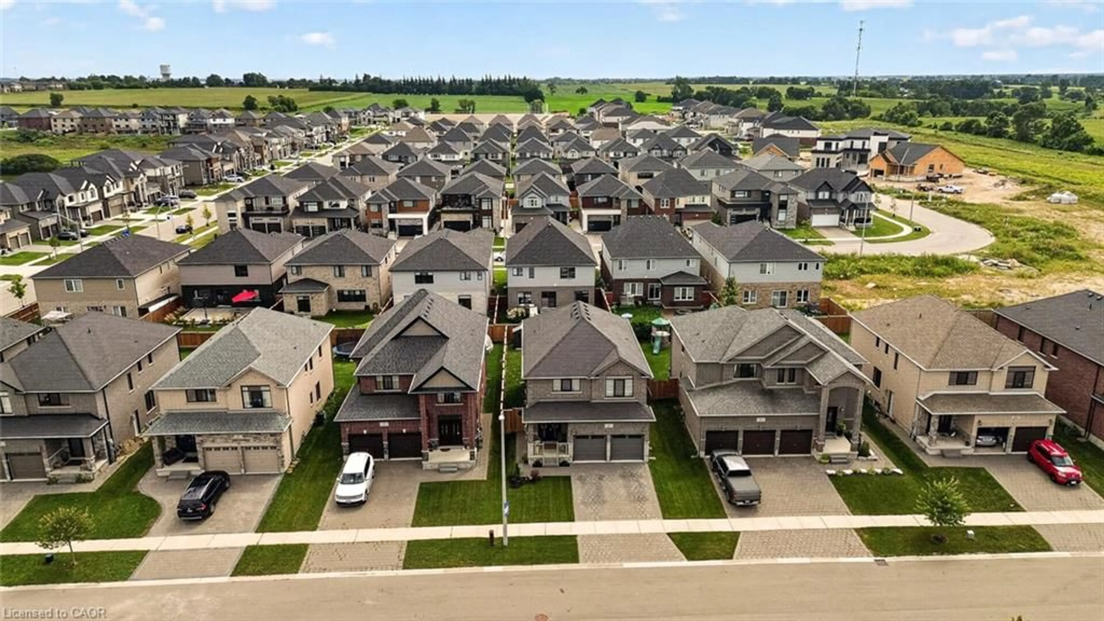 A pic from outside/outdoor area/front of a property/back of a property/a pic from drone, street for 9 Gibbons Rd, Paris Ontario N3L 0E9