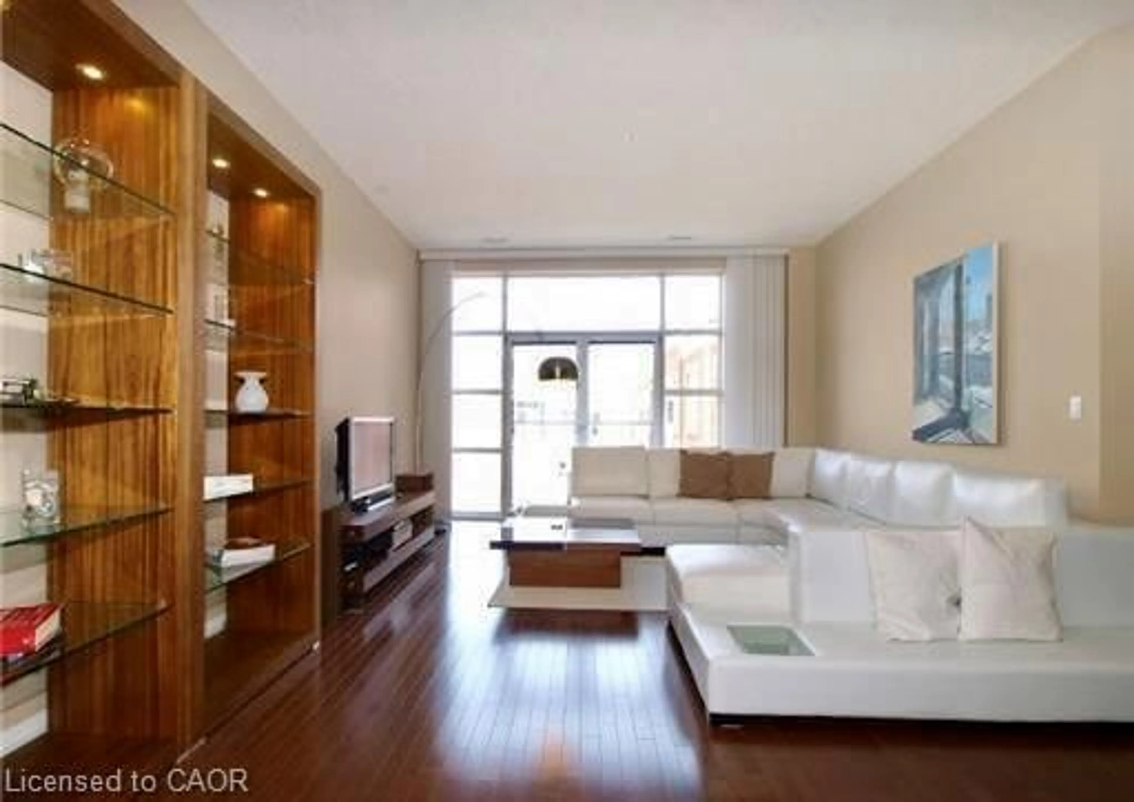 Living room with furniture, unknown for 165 Duke St #309, Kitchener Ontario N2H 6T8