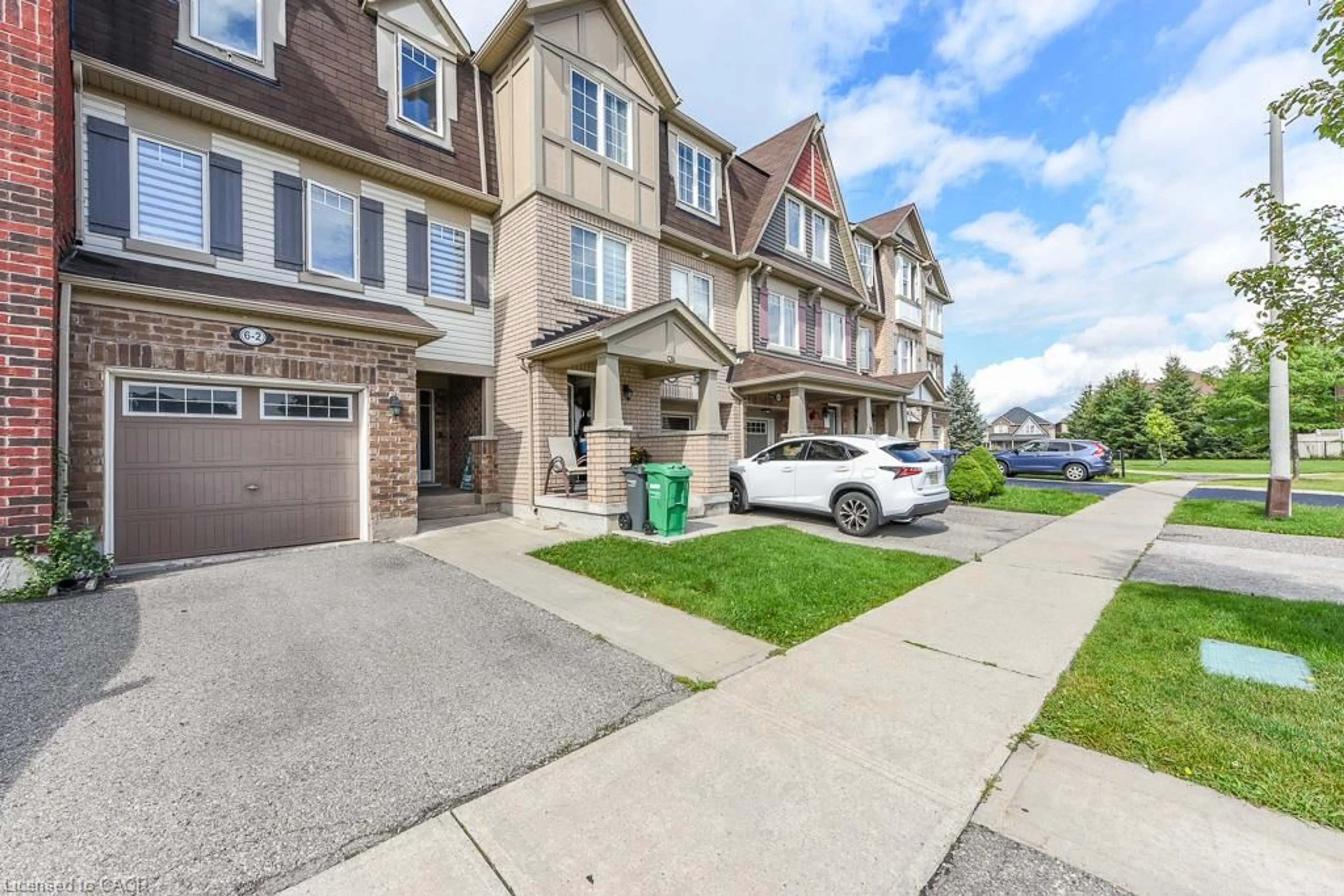A pic from outside/outdoor area/front of a property/back of a property/a pic from drone, street for 6 Ventura Ave #2, Brampton Ontario L6Y 4X8