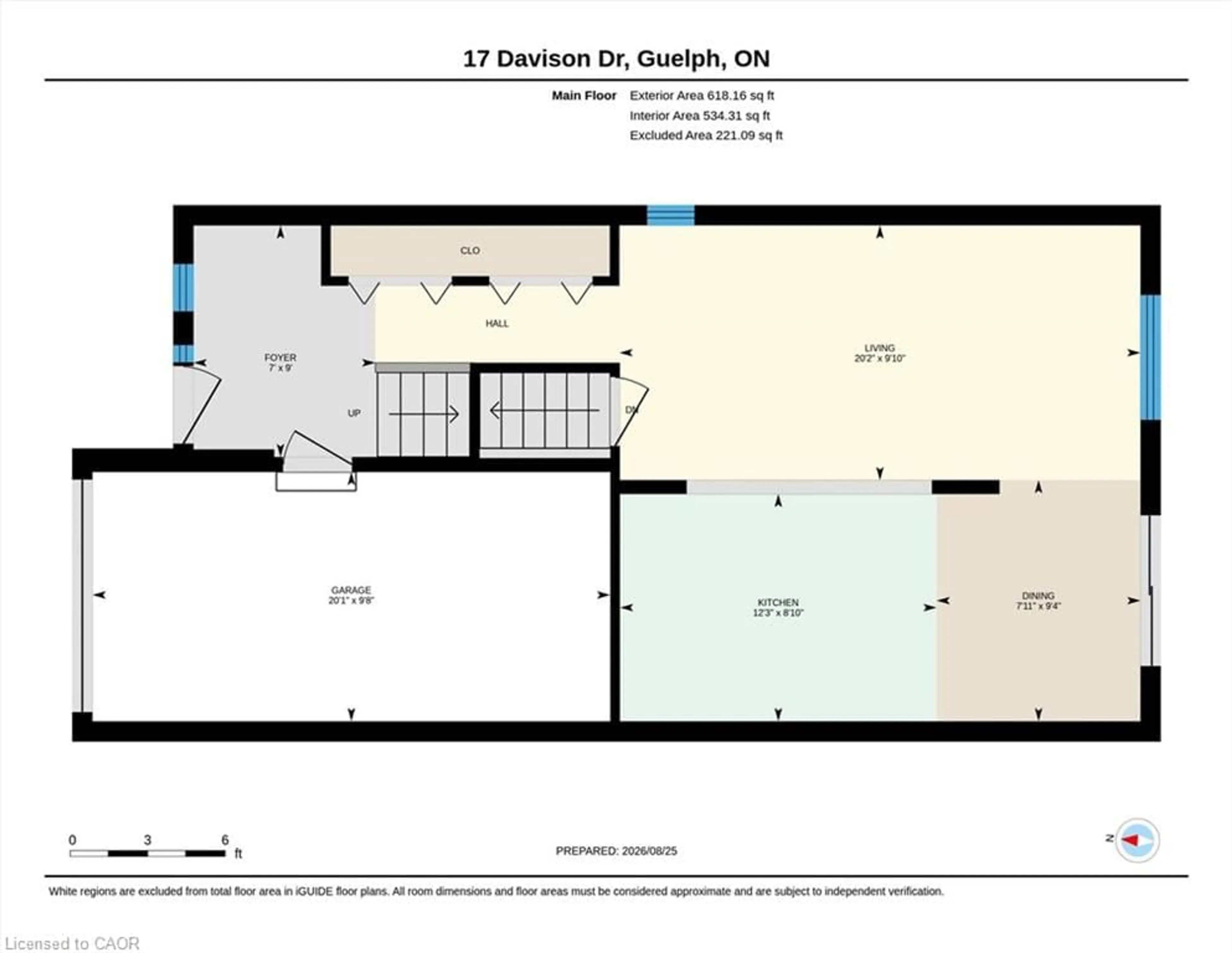Floor plan for 17 Davison Dr, Guelph Ontario N1E 0C1