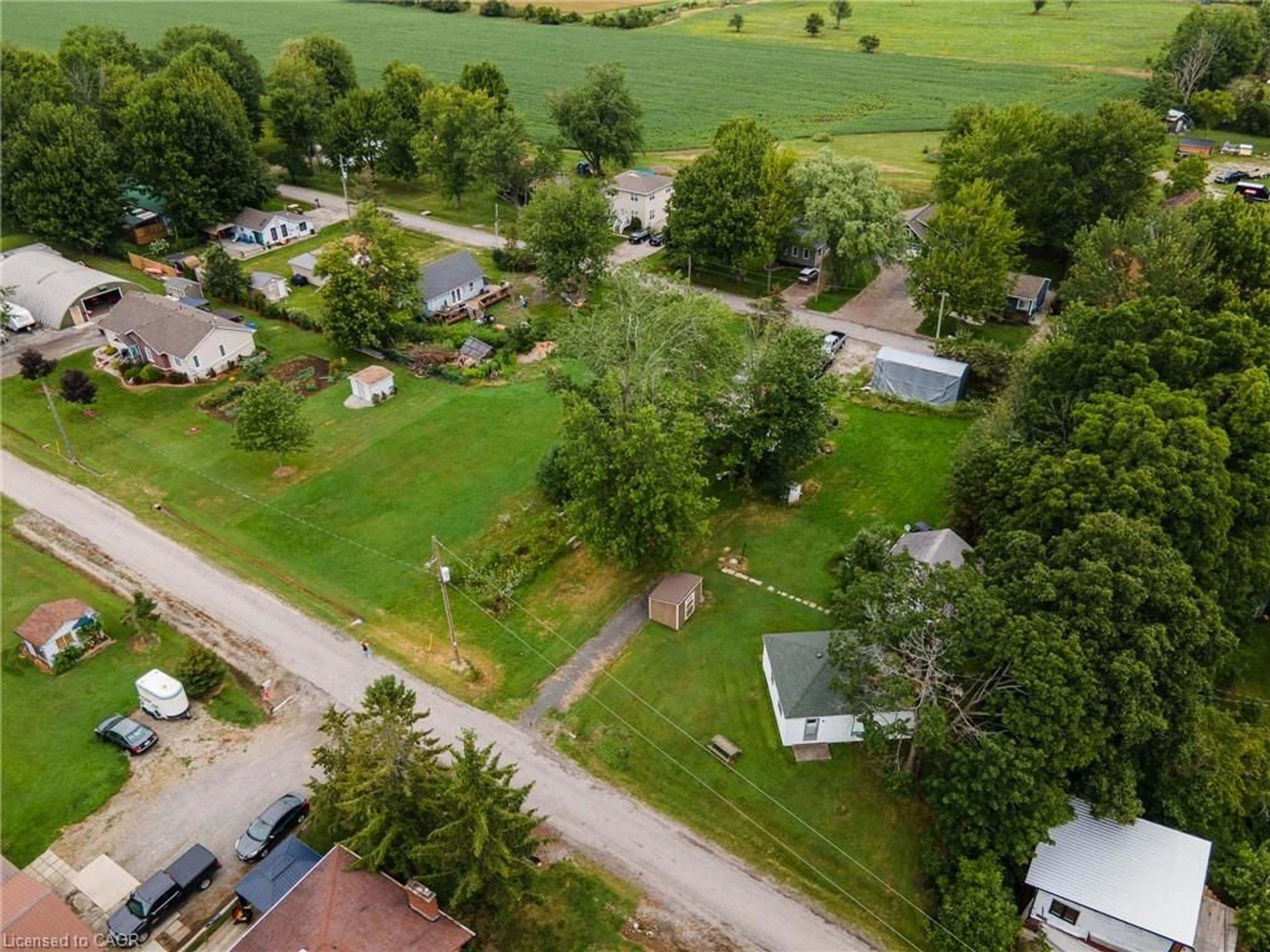 A pic from outside/outdoor area/front of a property/back of a property/a pic from drone, unknown for 12 Canada Rd, Dunnville Ontario N0A 1K0