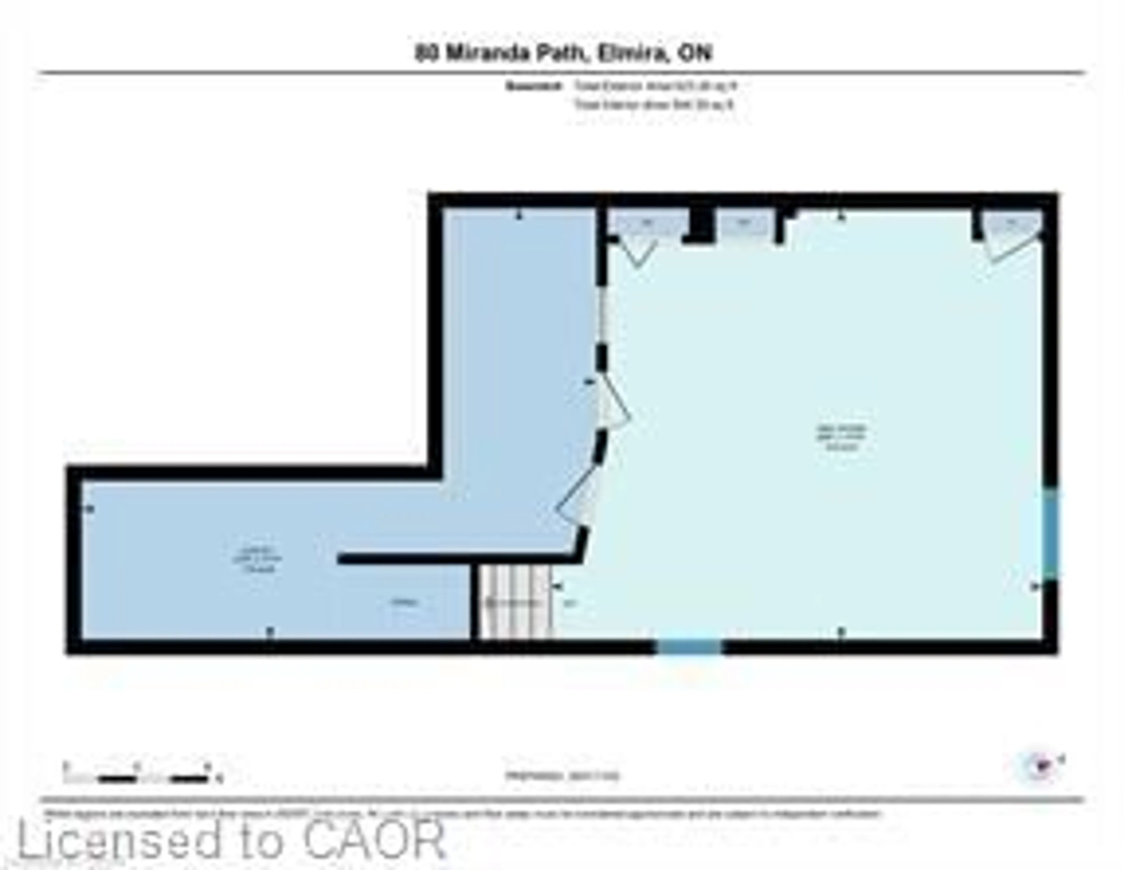 Floor plan for 80 Miranda Path, Elmira Ontario N3B 1N3